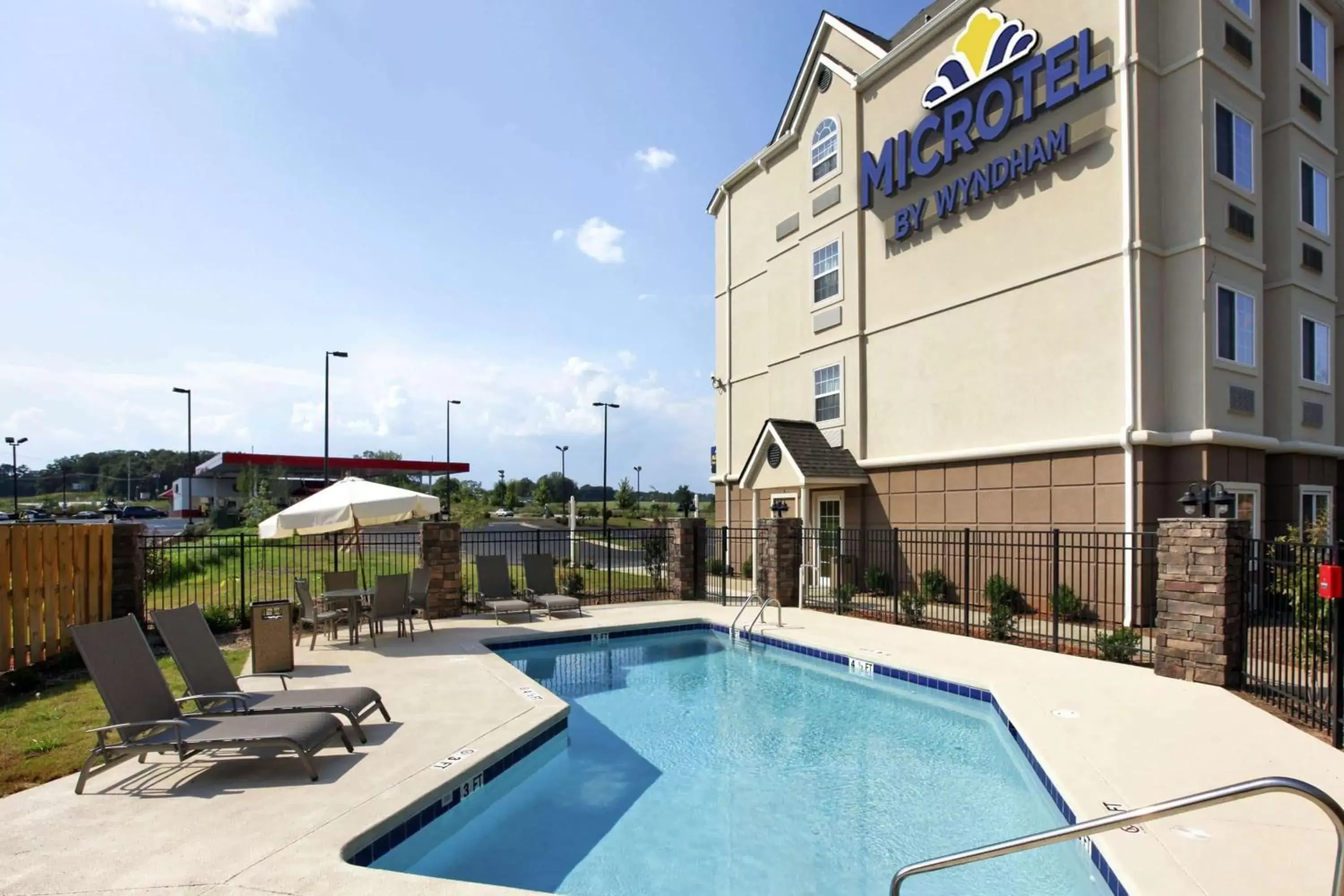 On site, Swimming Pool in Microtel Inn and Suites by Wyndham Anderson SC