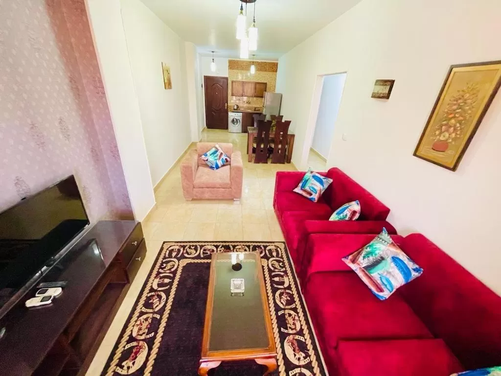 Seating Area in Charbel apartments