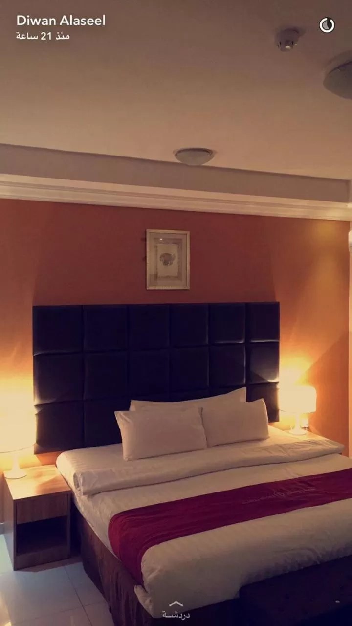 Bed in DIWAN ALASEEL ALRAQI