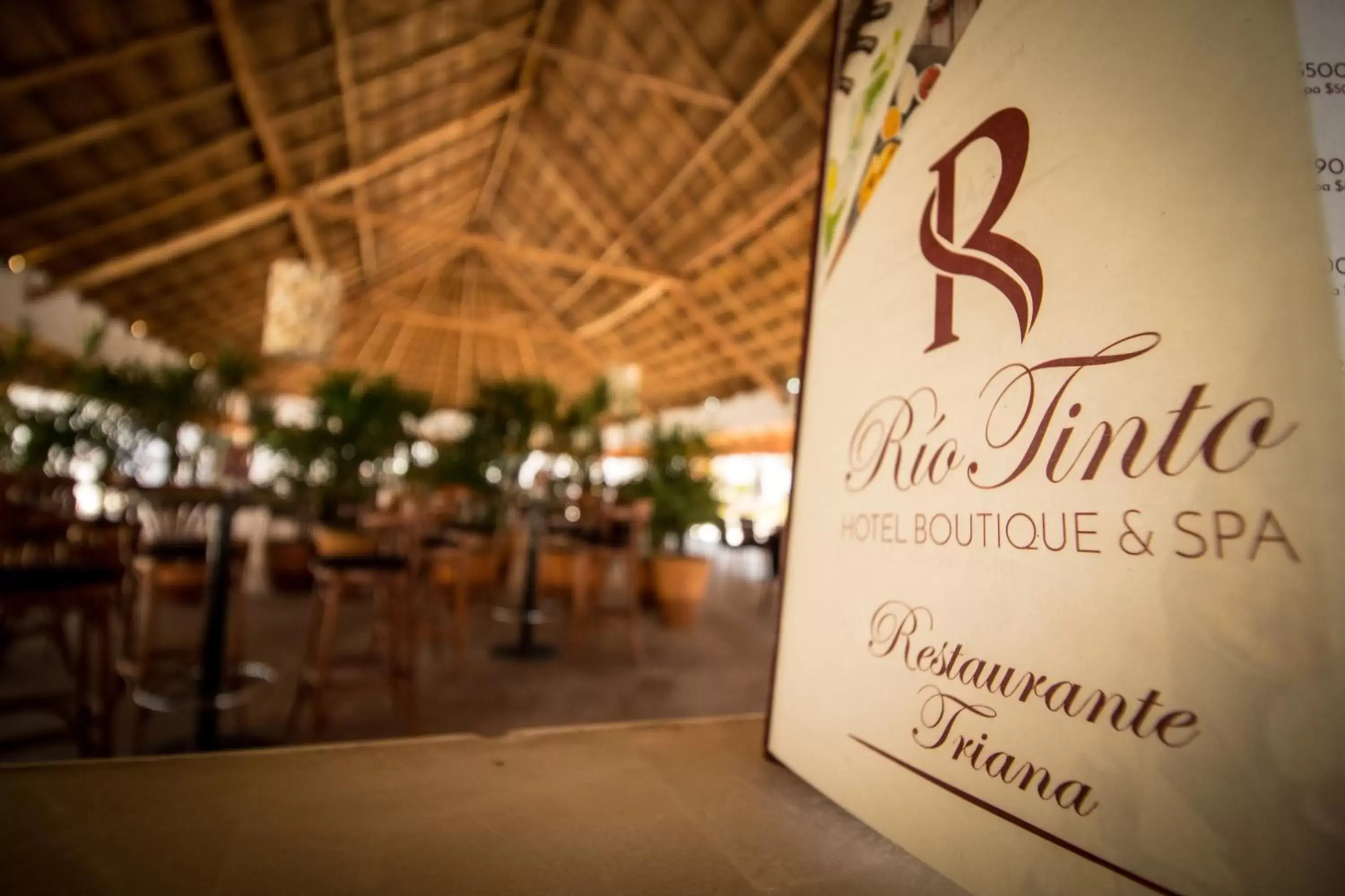 Restaurant/places to eat in Río Tinto Hotel Boutique