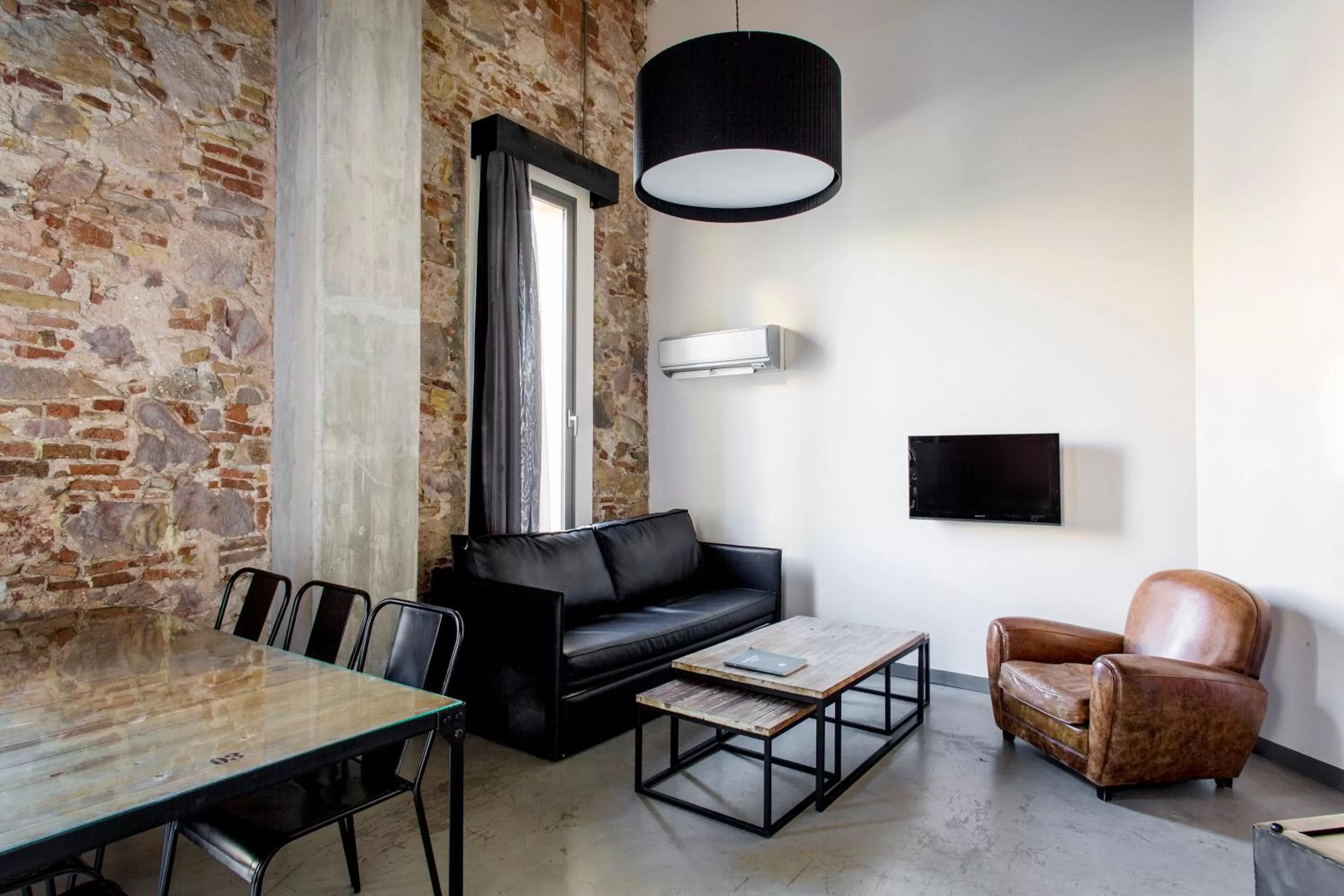 Seating area in Barcelona Apartment Republica