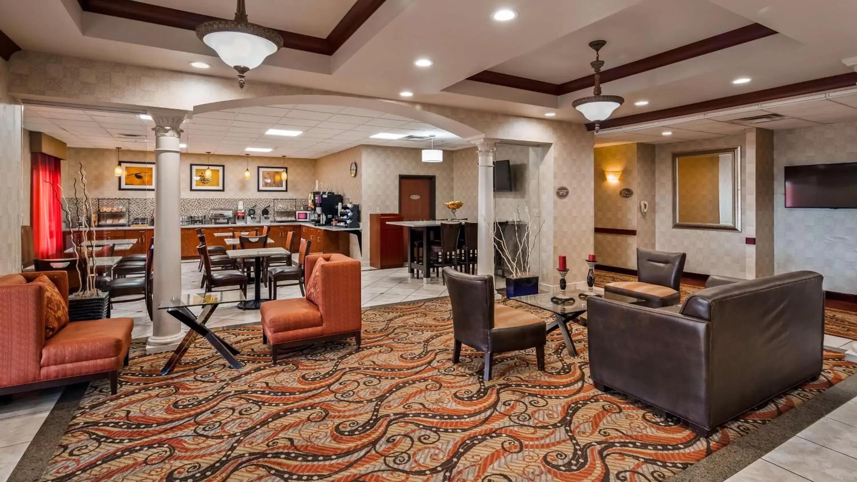 Lobby or reception in Best Western PLUS Memorial Inn Lobby or reception in Best Western PLUS Memorial Inn