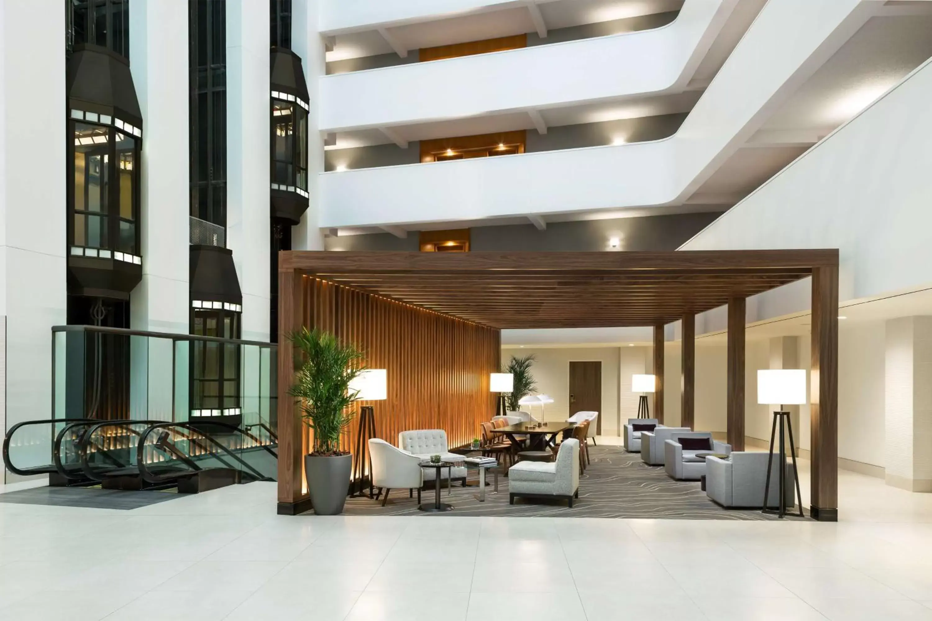 Lobby or reception in Hyatt Regency Bethesda near Washington D.C. Lobby or reception in Hyatt Regency Bethesda near Washington D.C.