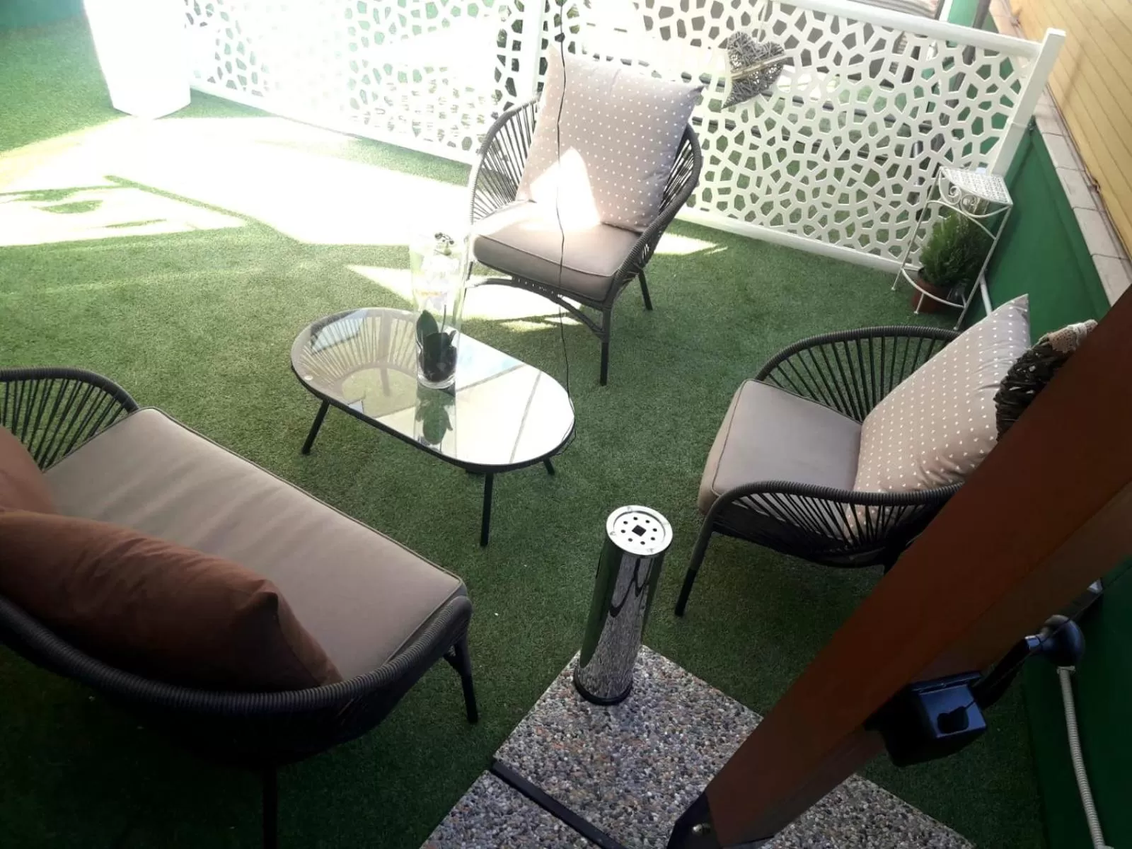 Garden, Seating Area in San Pietro Shabby Chic Apartment