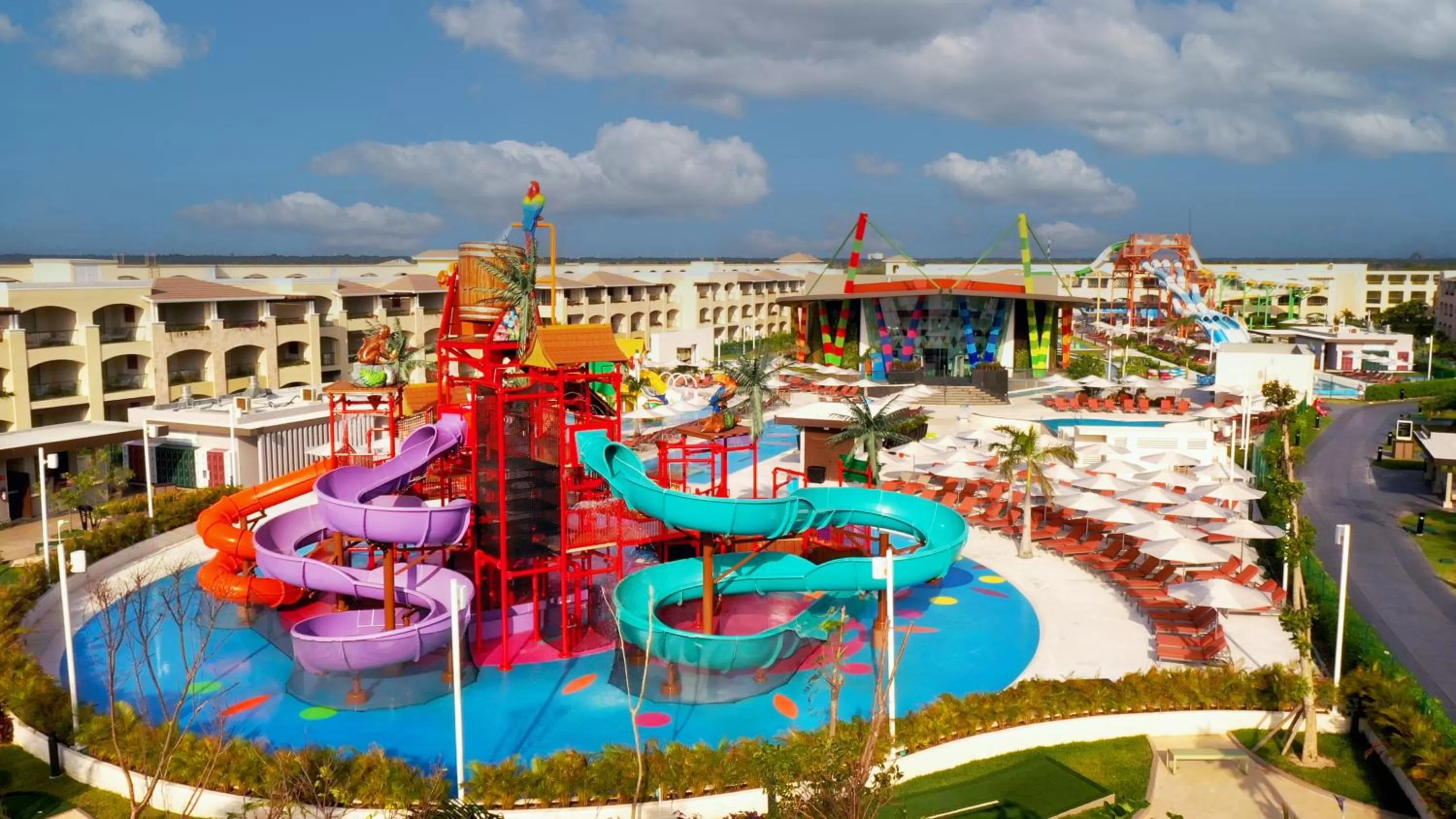 Aqua park in Moon Palace The Grand Cancun All Inclusive