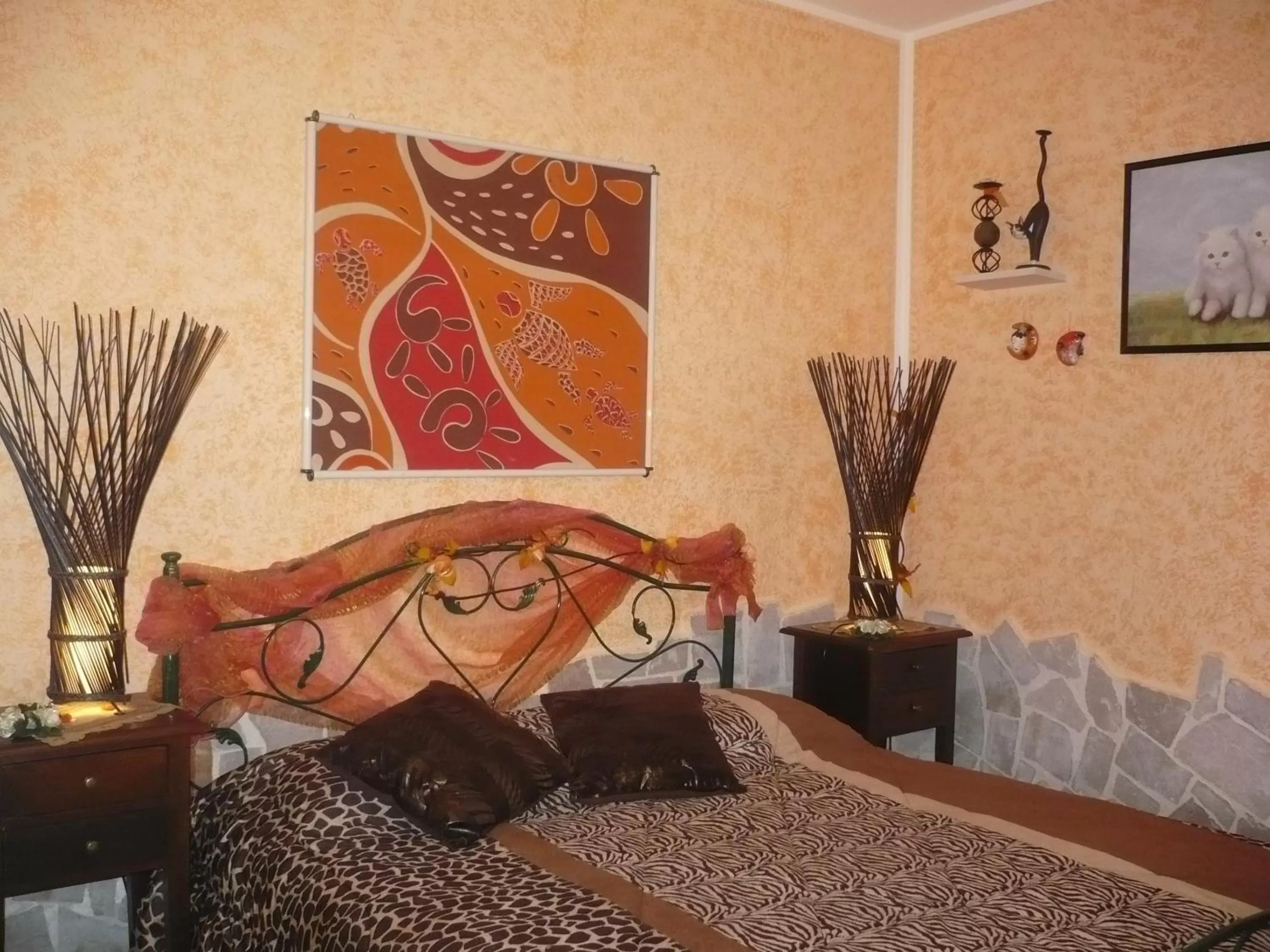 Bed in L'Isola Felice e Trulli Sotto Le Stelle