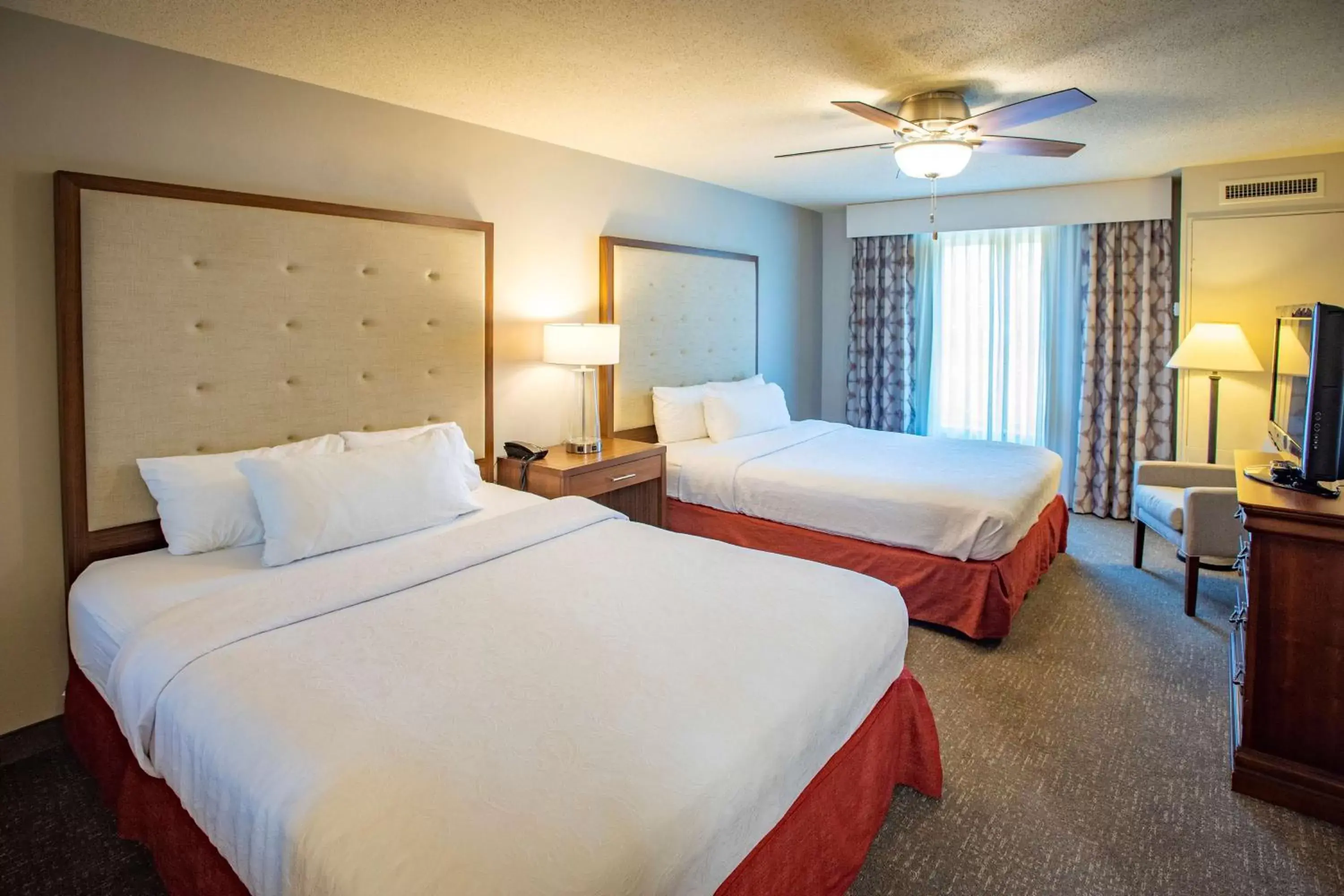 Bed in Homewood Suites by Hilton Pensacola Airport-Cordova Mall Area
