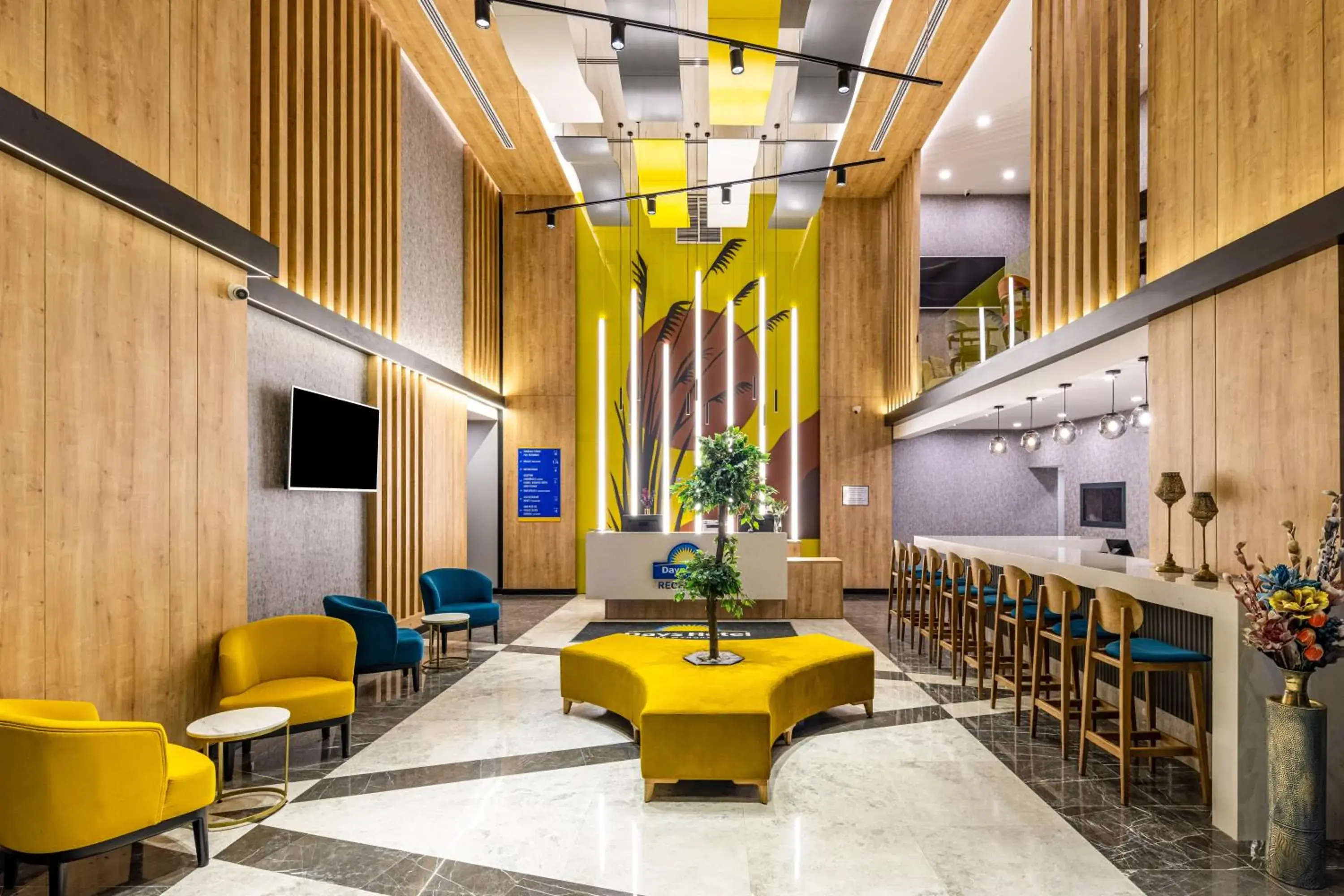 Lobby or reception, Lounge/Bar in Days Hotel by Wyndham Istanbul Esenyurt