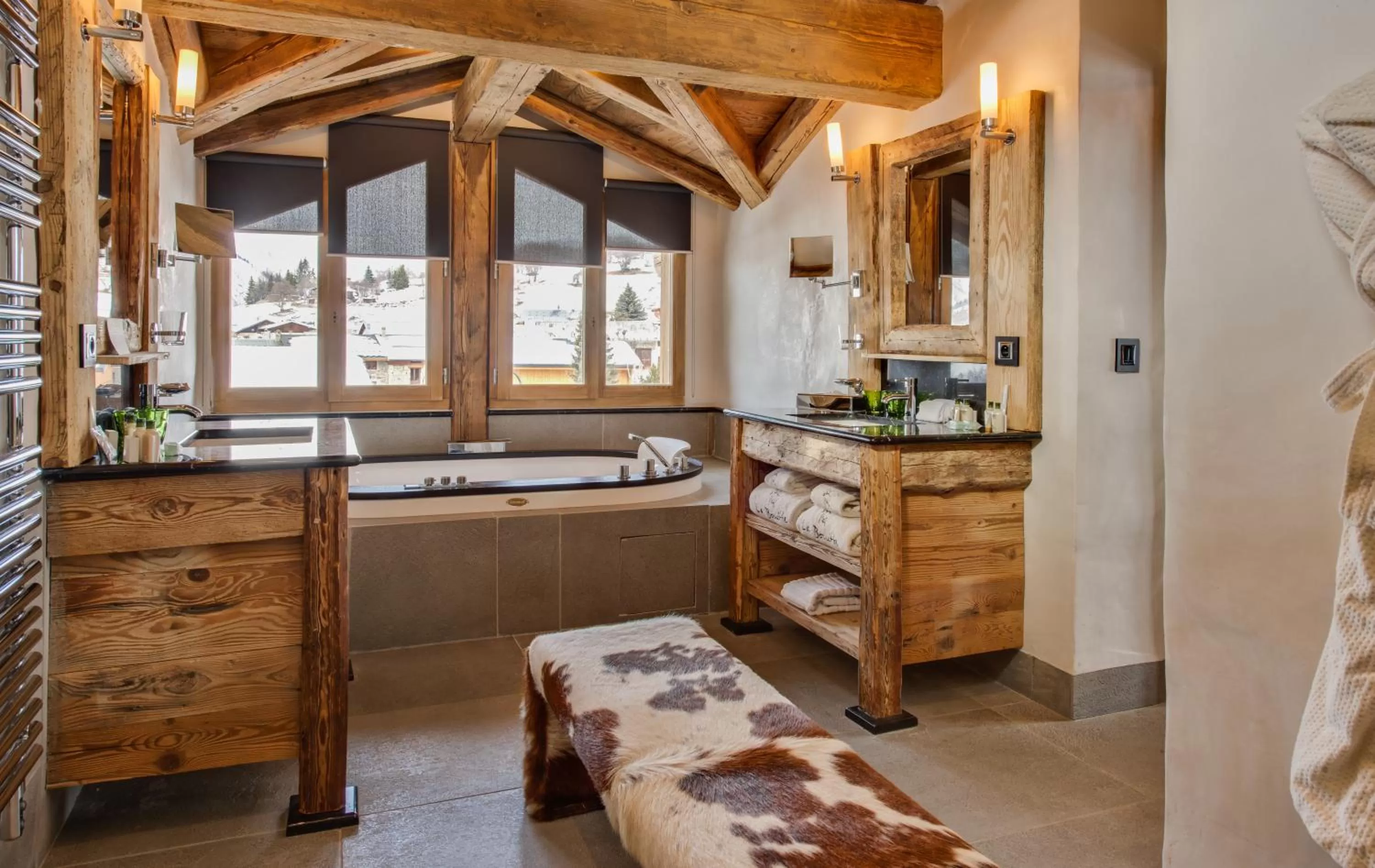 Day, Bed in La Bouitte - Hôtel Relais & Châteaux