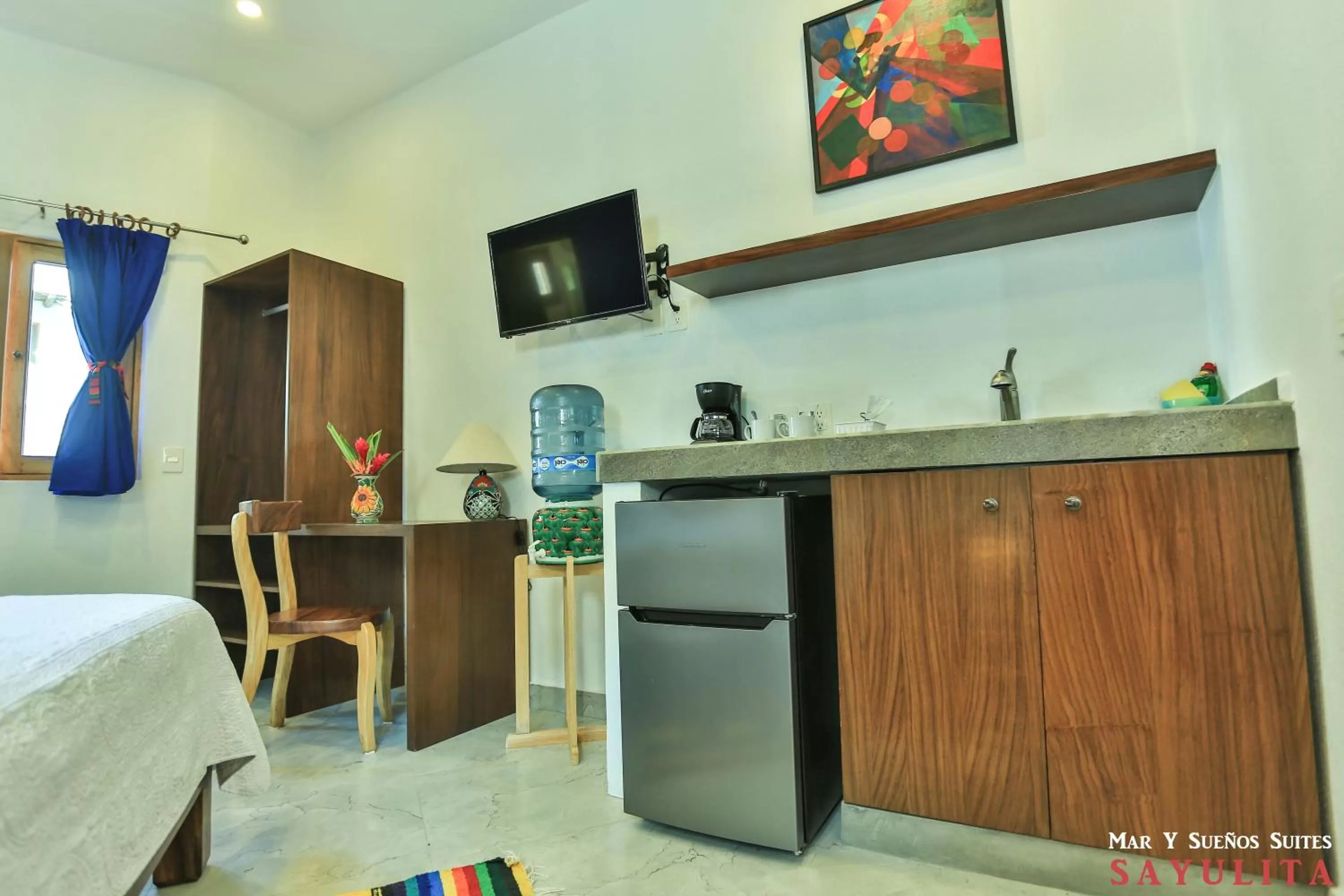 Bed in Mar y Sueños Suites