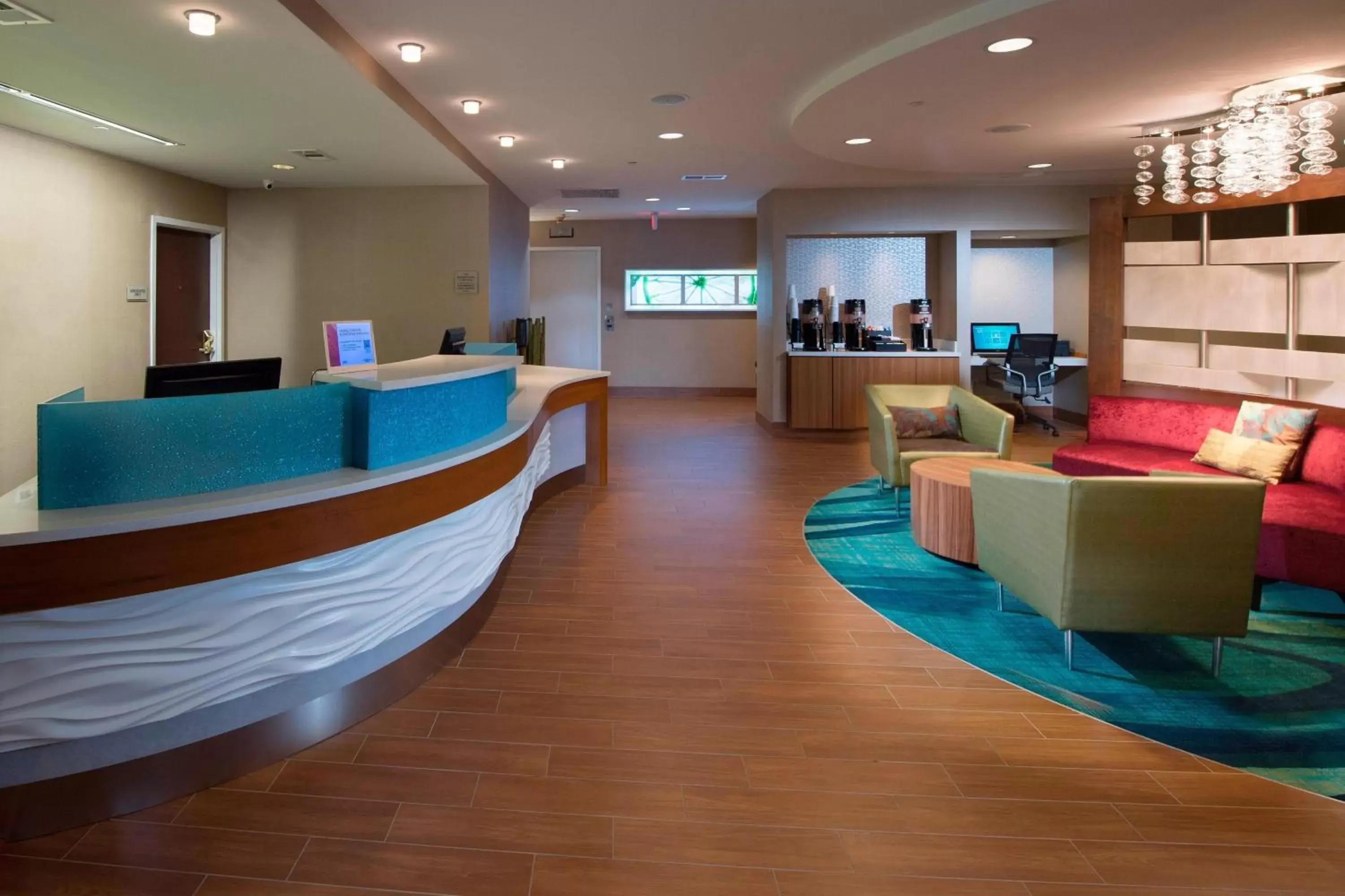 Lobby or reception in SpringHill Suites by Marriott Atlanta Alpharetta