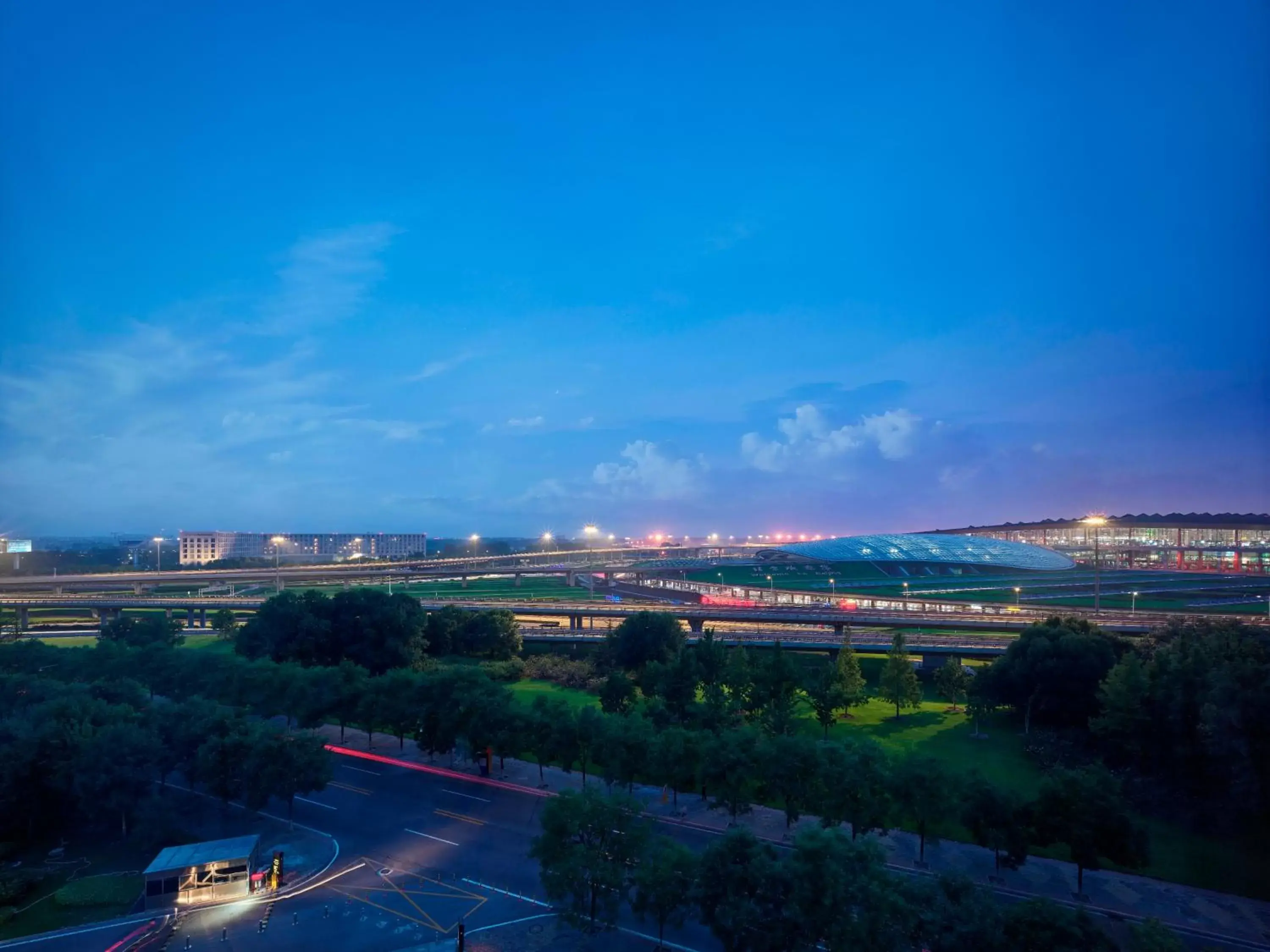 Night in Hilton Beijing Capital Airport