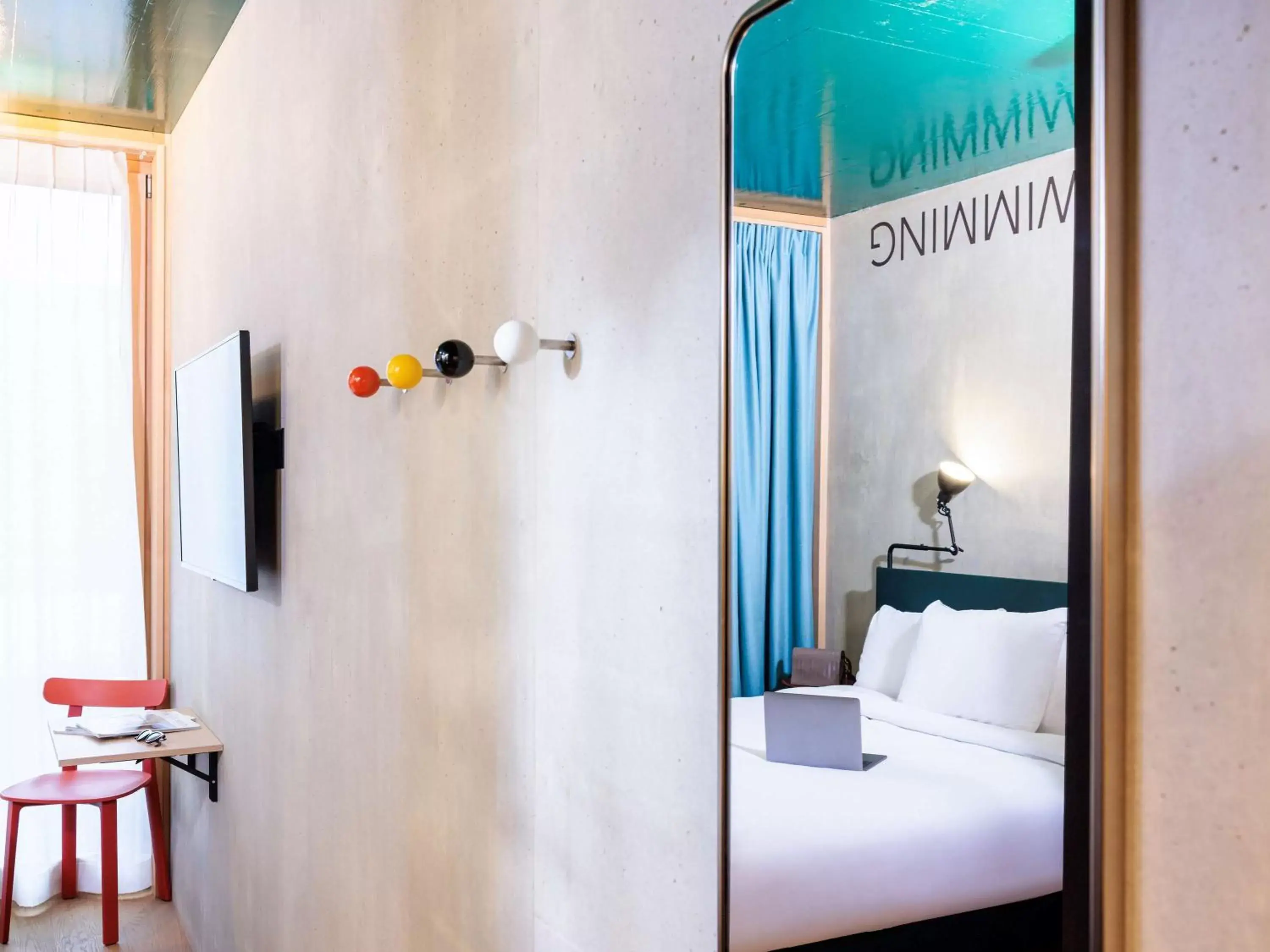 Bedroom, Bed in ibis Styles Bern City Bedroom, Bed in ibis Styles Bern City