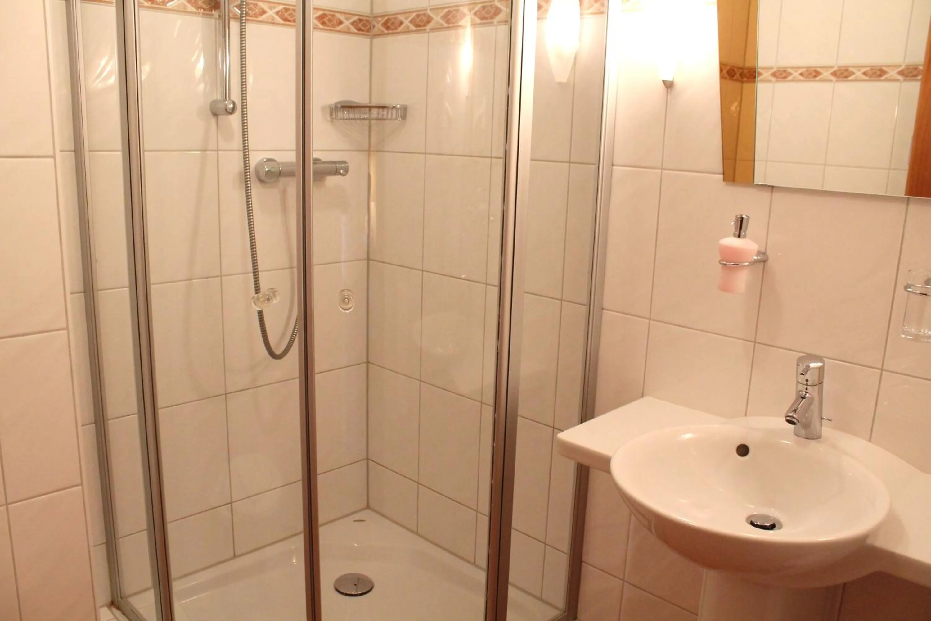 Shower in Hotel und Restaurant Eurohof
