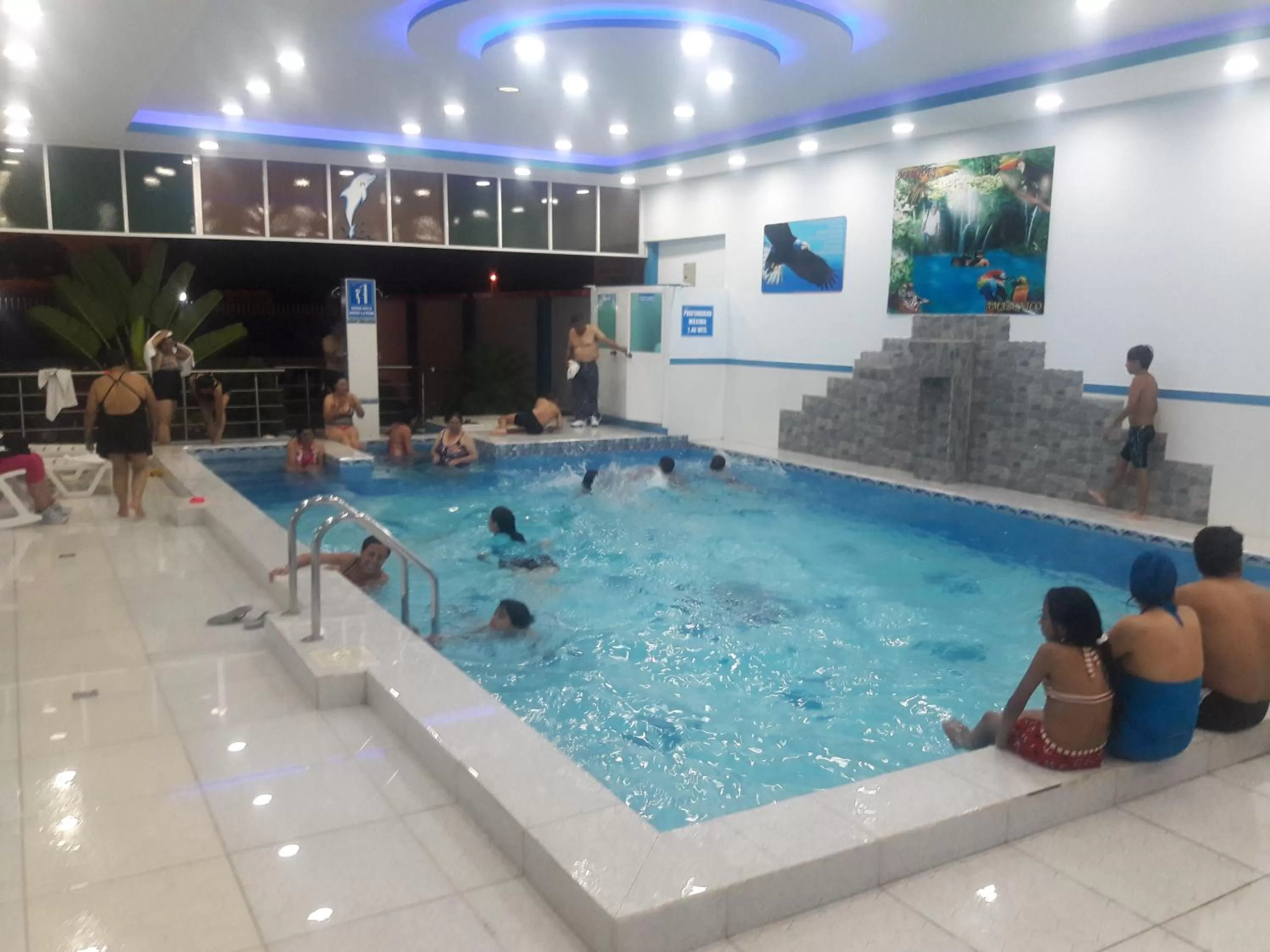 Swimming pool in Hotel Marques Amazonico