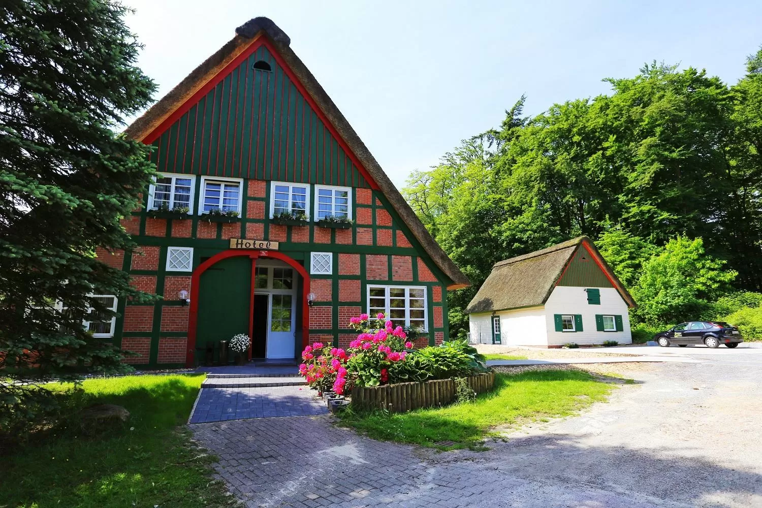 Property building in Forsthaus-Ferienhotel am Dobrock