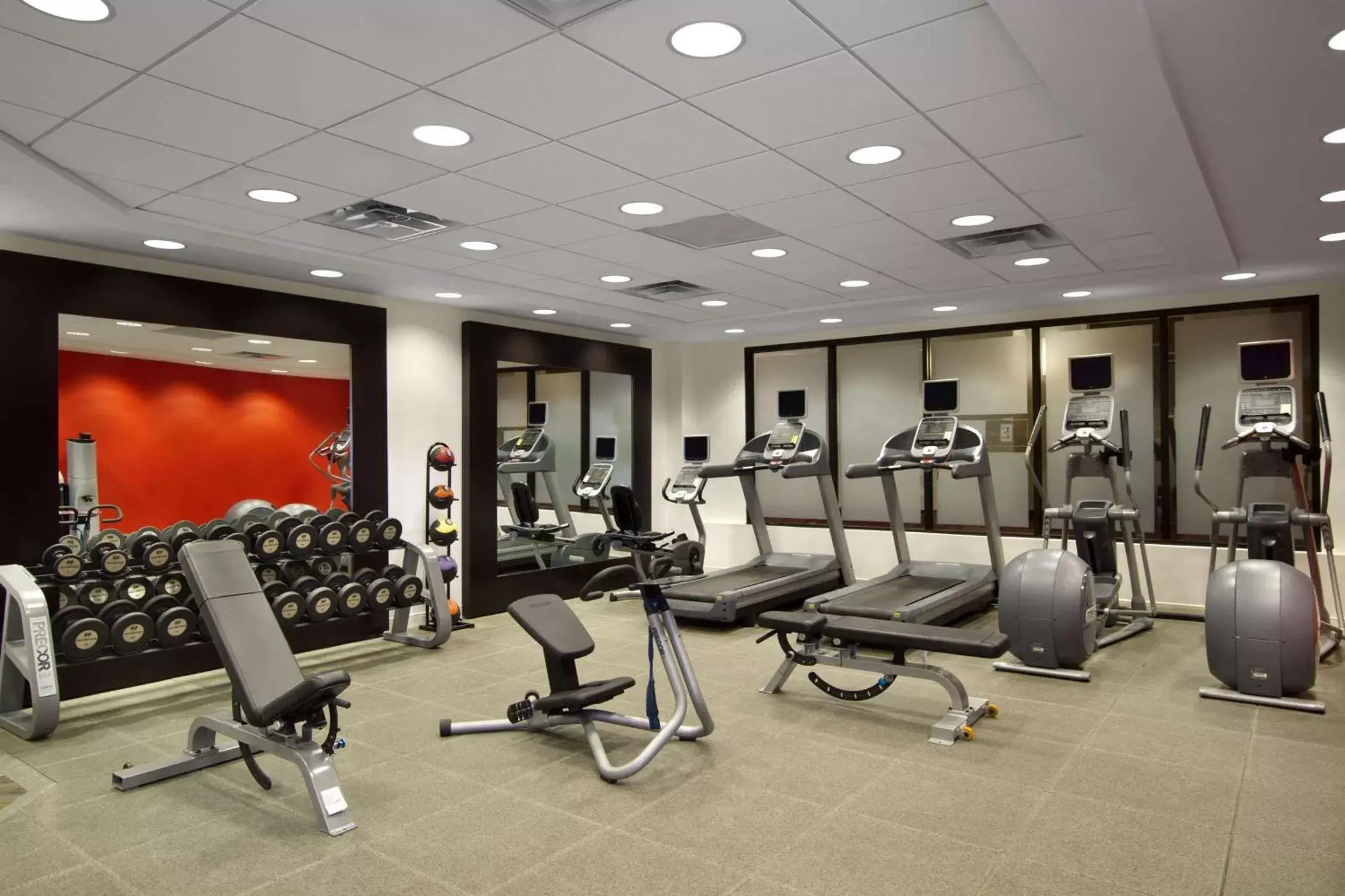 Fitness centre/facilities in Embassy Suites by Hilton Detroit Metro Airport Fitness centre/facilities in Embassy Suites by Hilton Detroit Metro Airport