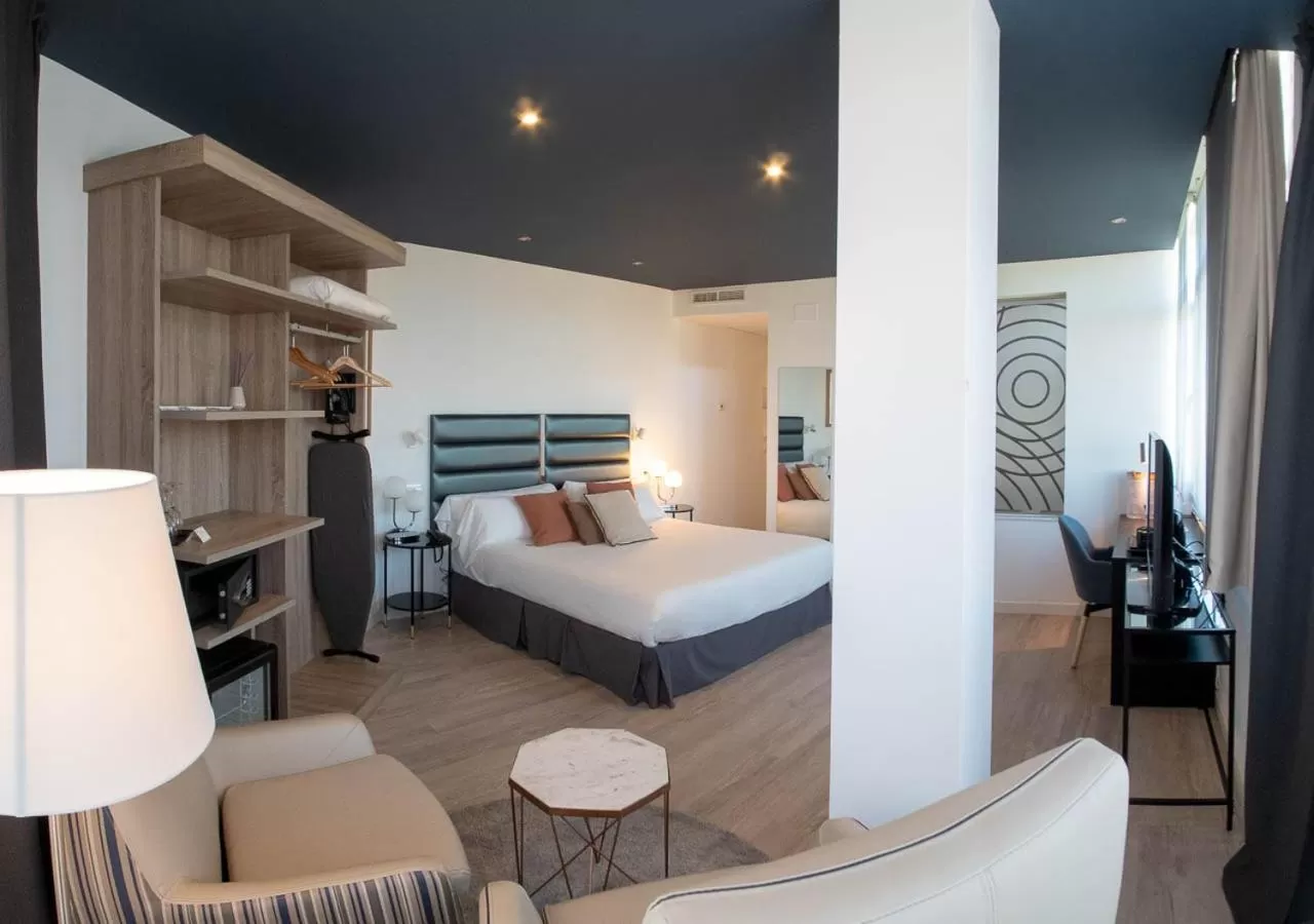 Bed in Hotel Pasarela