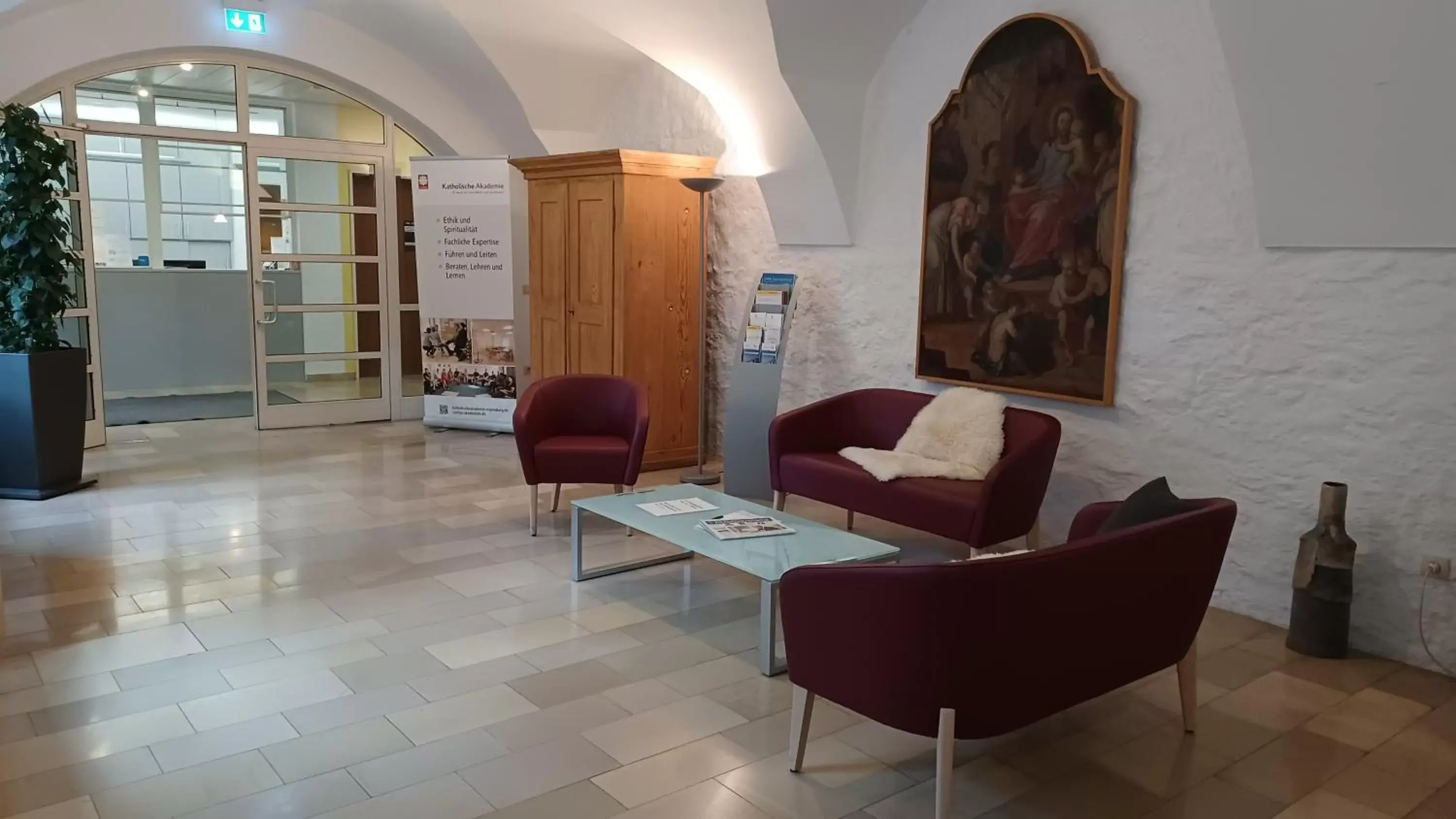 Lobby or reception, Lobby/Reception in Gästehaus der Katholischen Akademie