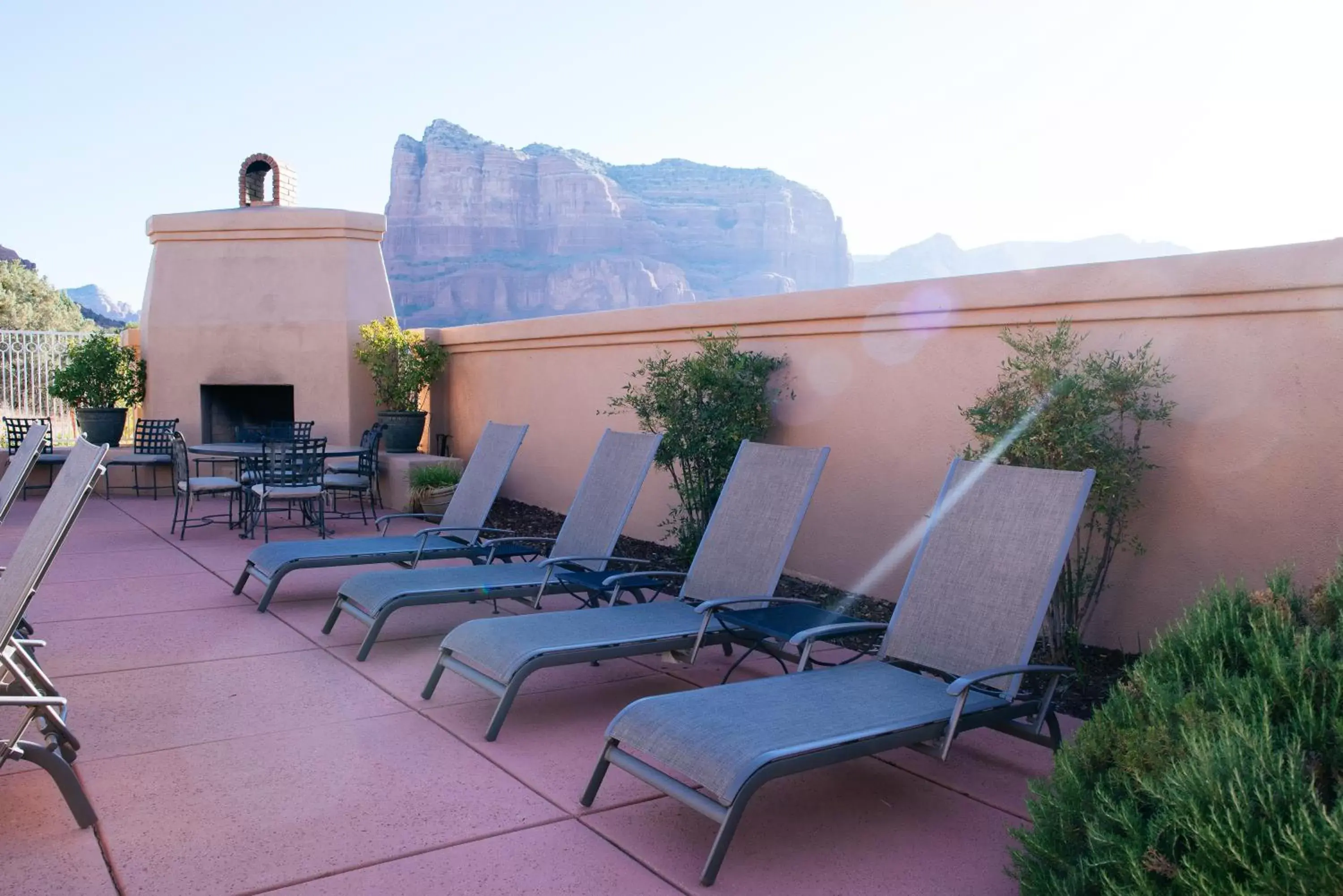 Balcony/Terrace in Canyon Villa Bed & Breakfast Inn of Sedona