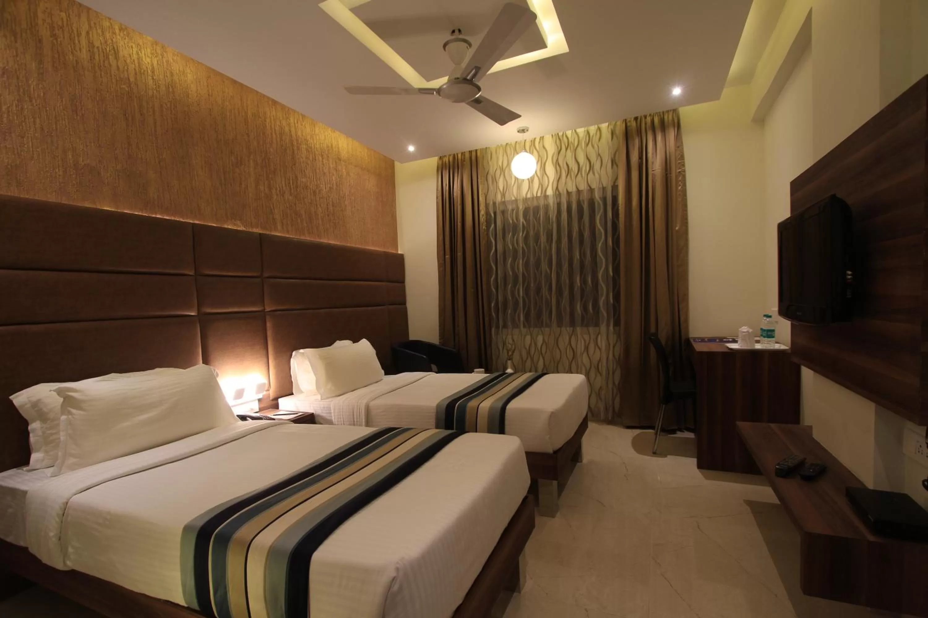 Bedroom, Bed in Sandesh Pride
