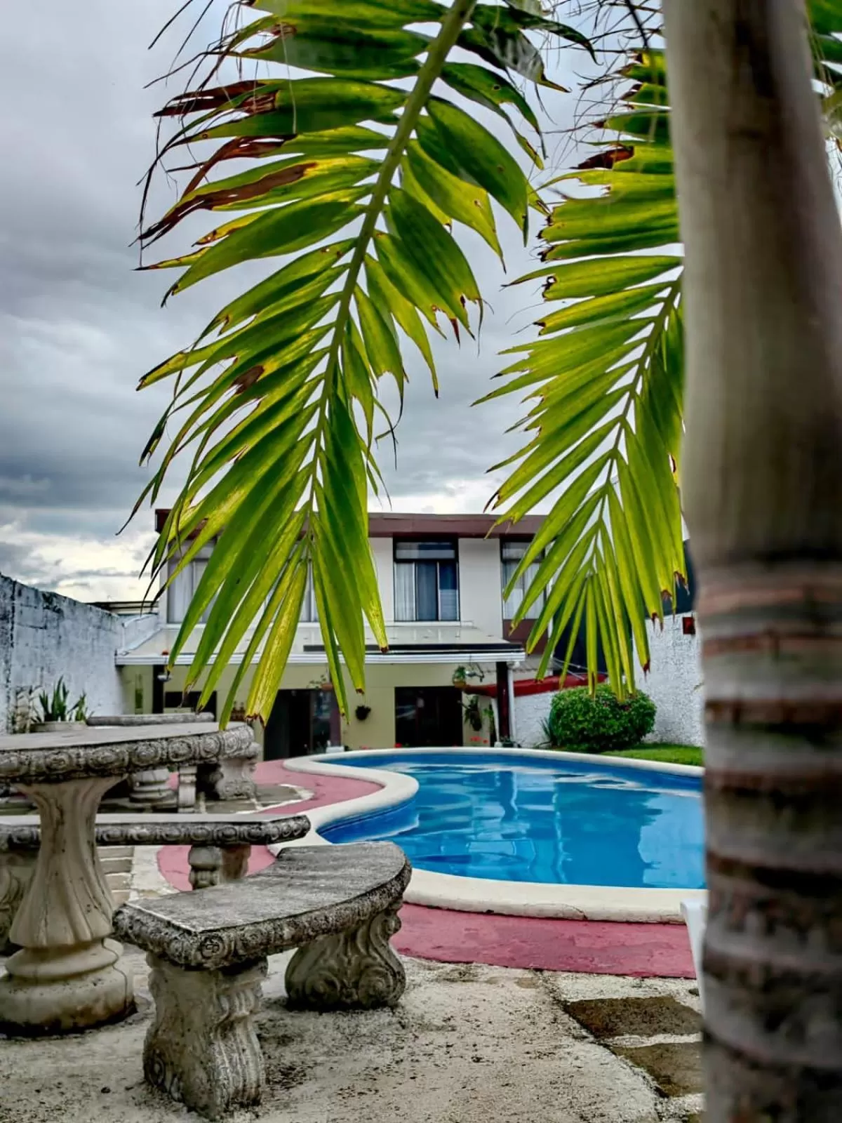 Swimming Pool in Hotel Casa Tago