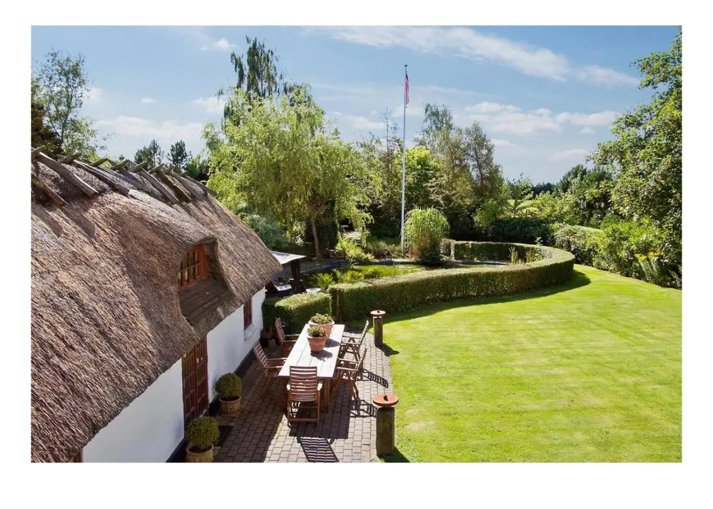 Garden view in Holmsminde