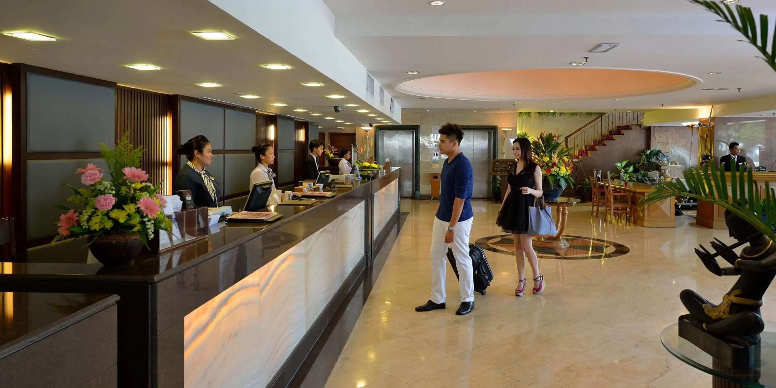 Lobby or reception in Pearl View Hotel Prai, Penang