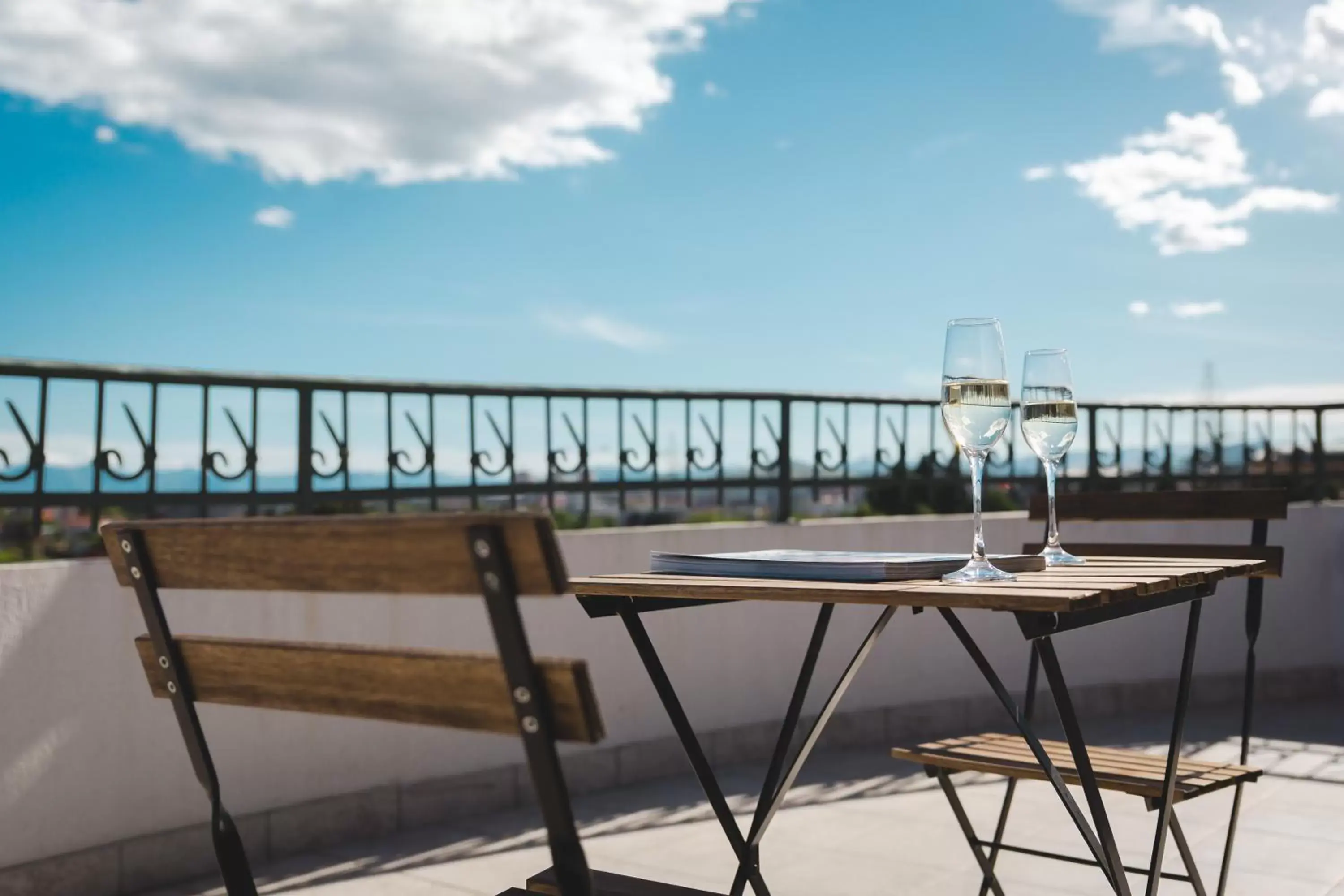 Balcony/Terrace in Hotel Keto