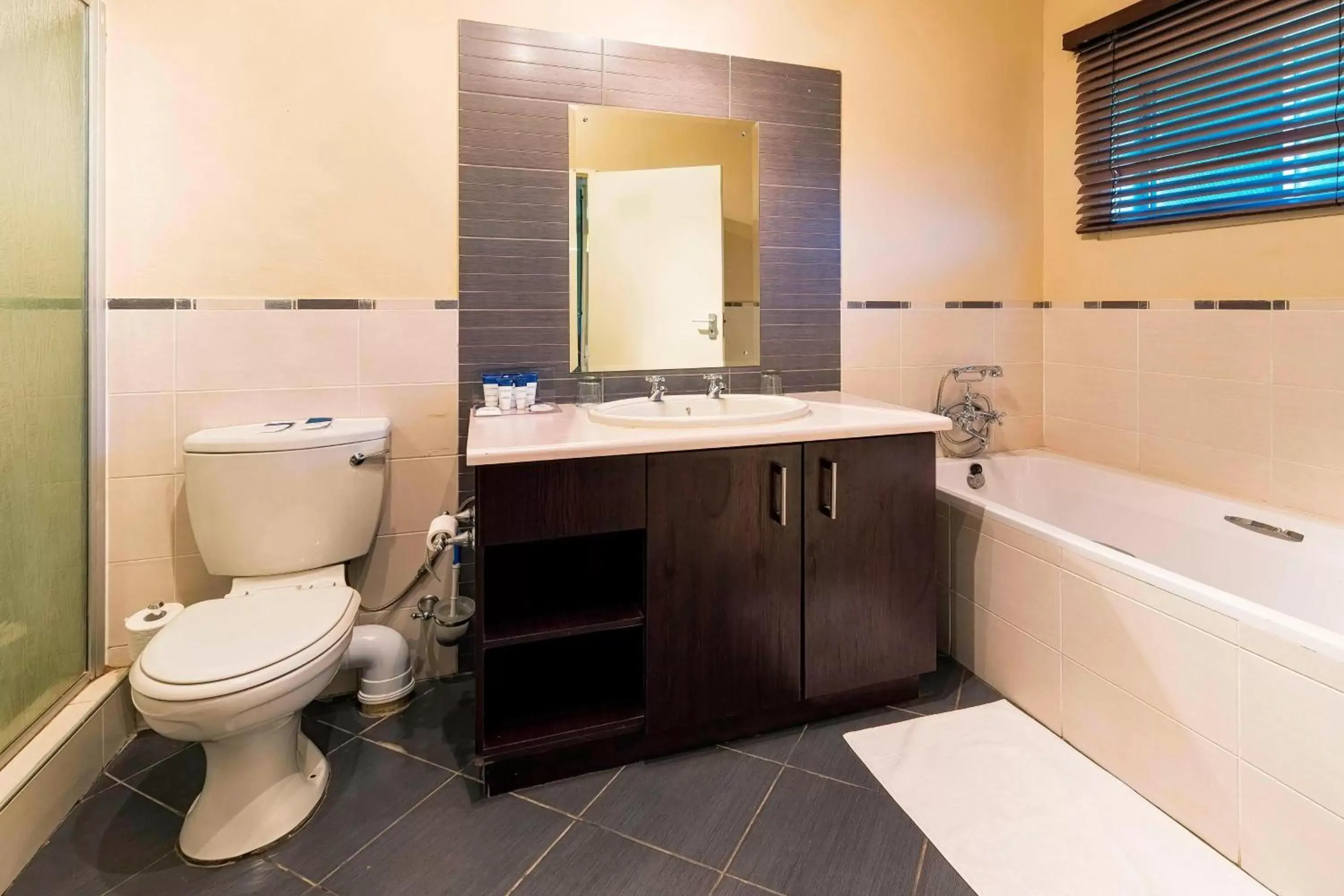 Bathroom in Protea Hotel by Marriott Zambezi River Lodge