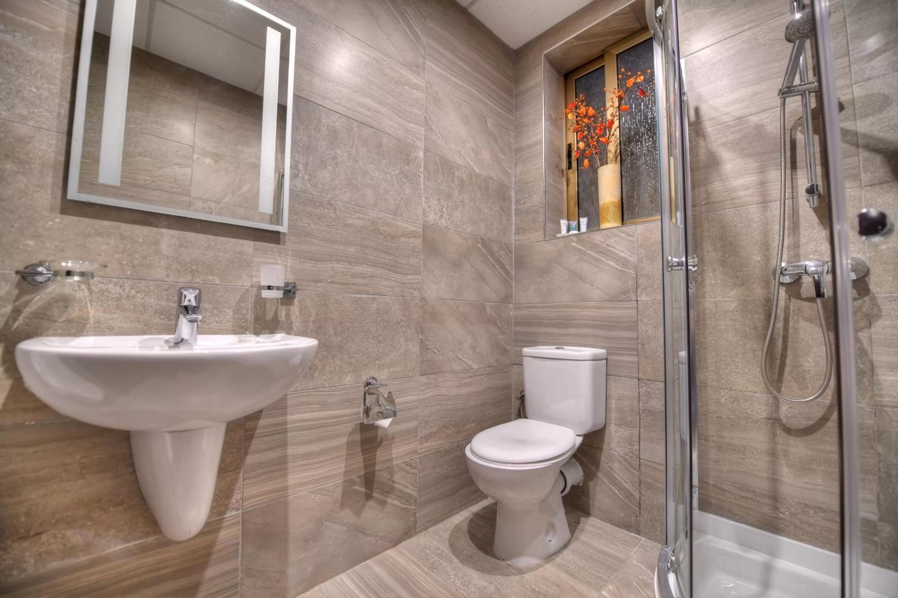 Toilet in St. Julian's Bay Hotel