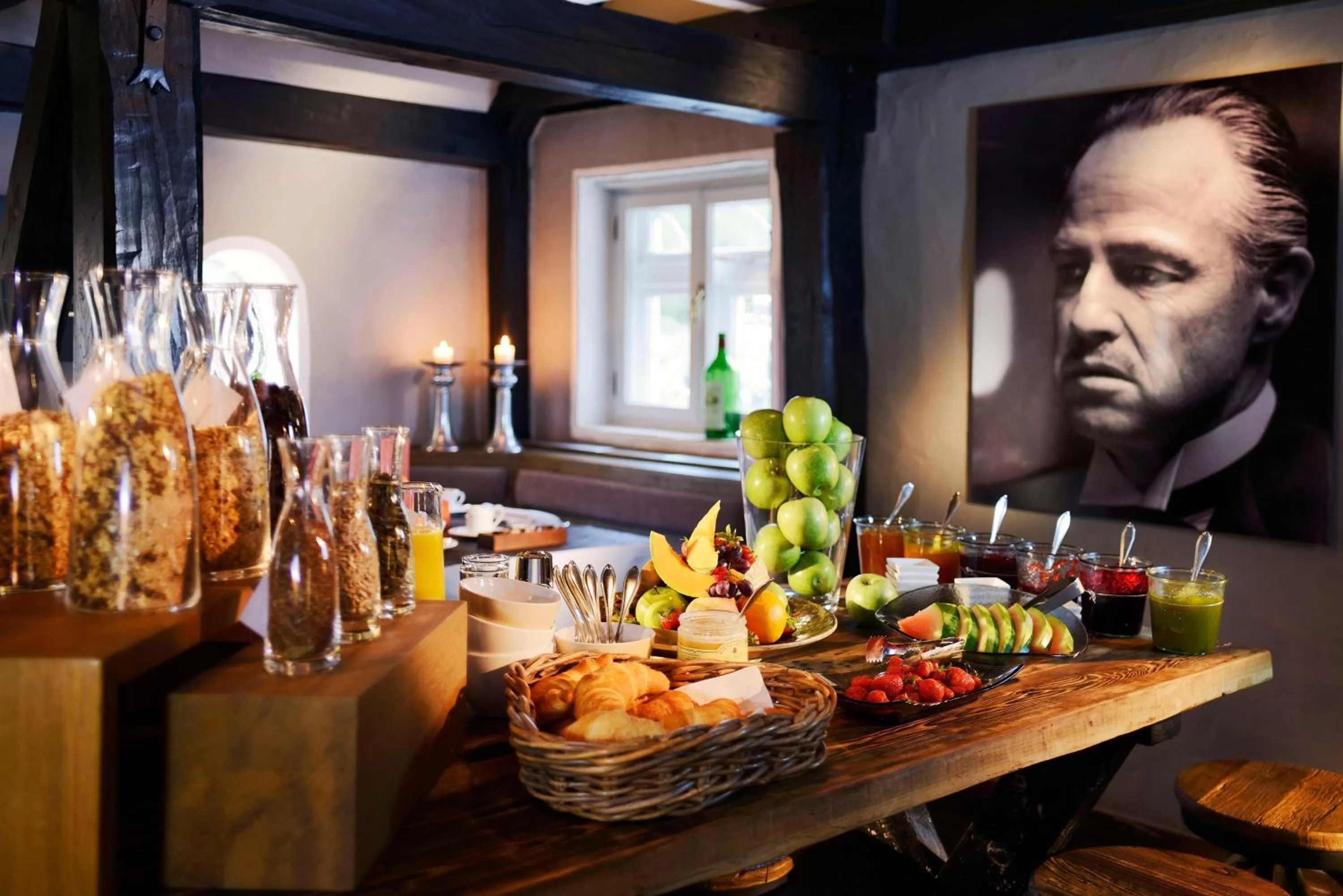 Food and drinks in Relais & Châteaux Landhaus Stricker