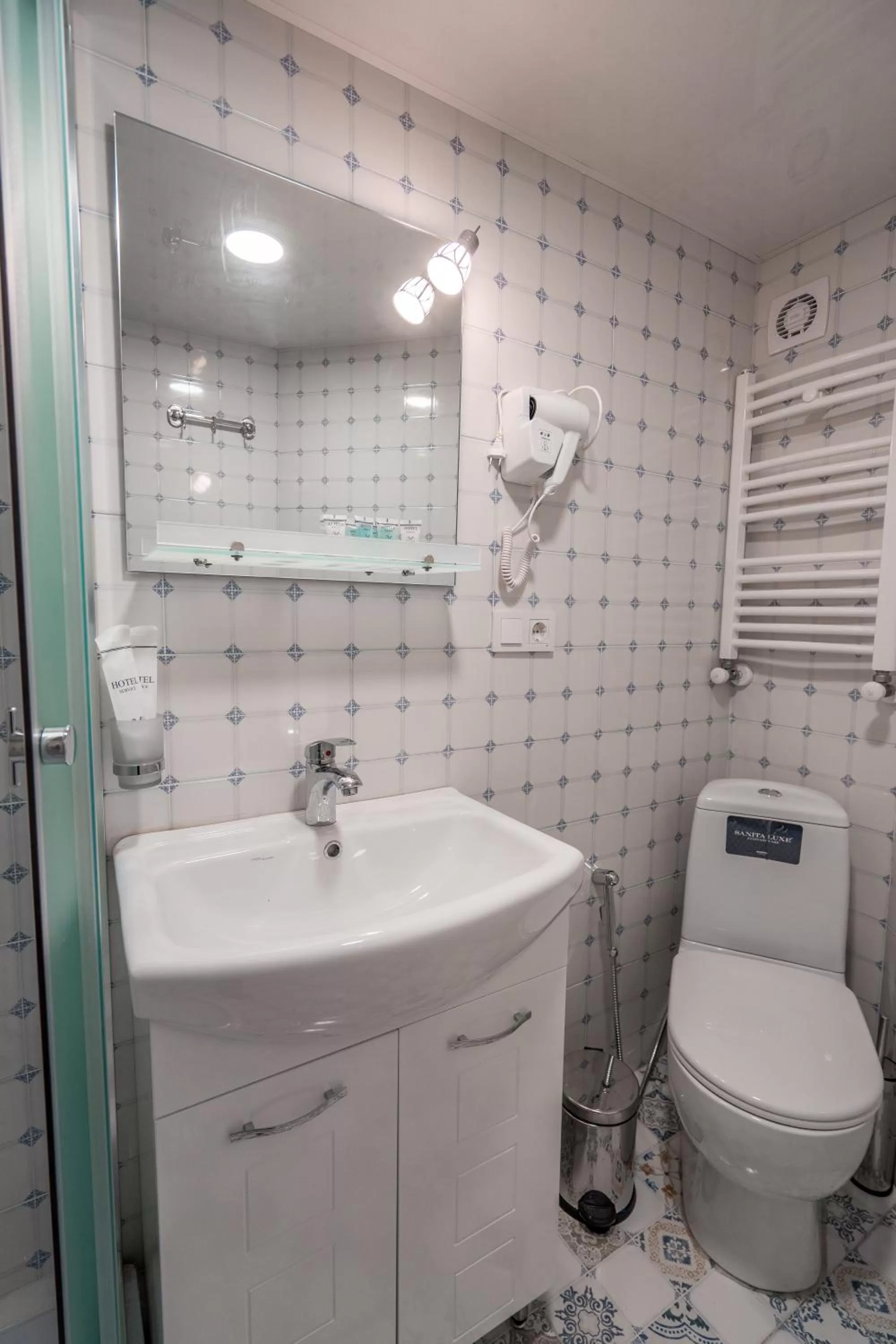 Bathroom in Mini Hotel on Aghmashenebeli Ave
