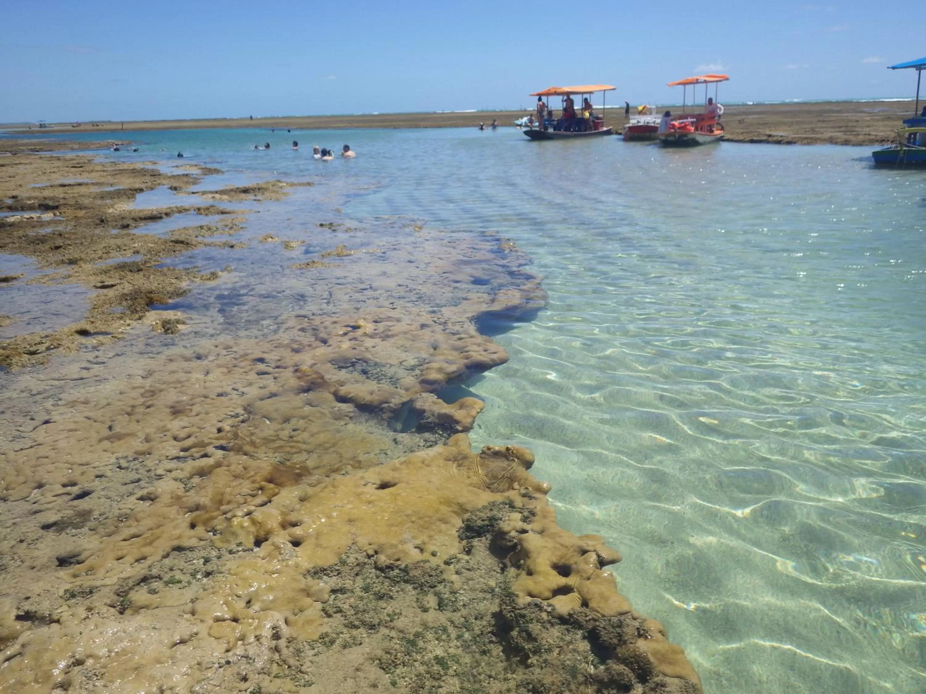 Beach in Pousada e Restaurante Encanto das Águas
