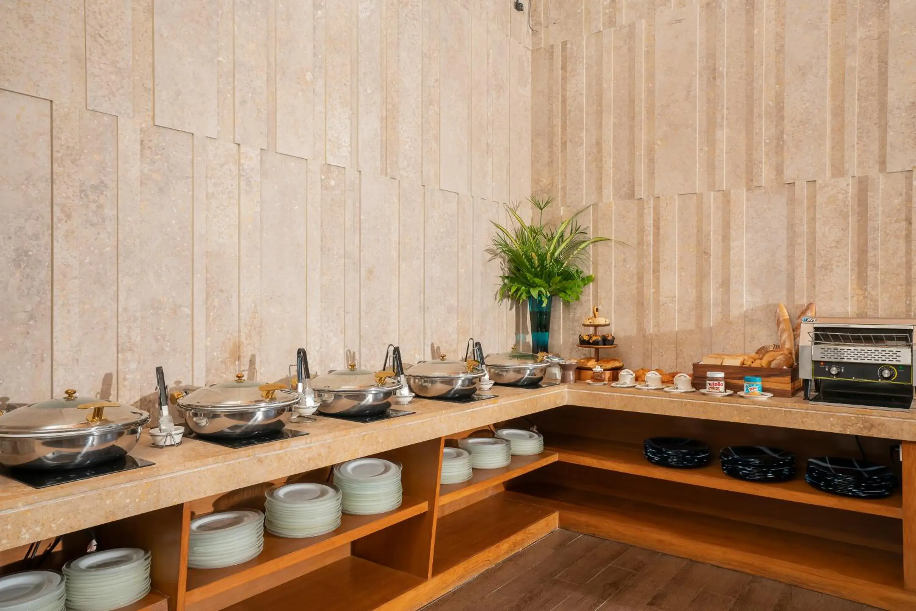 Buffet breakfast in Synergy Samui Buffet breakfast in Synergy Samui