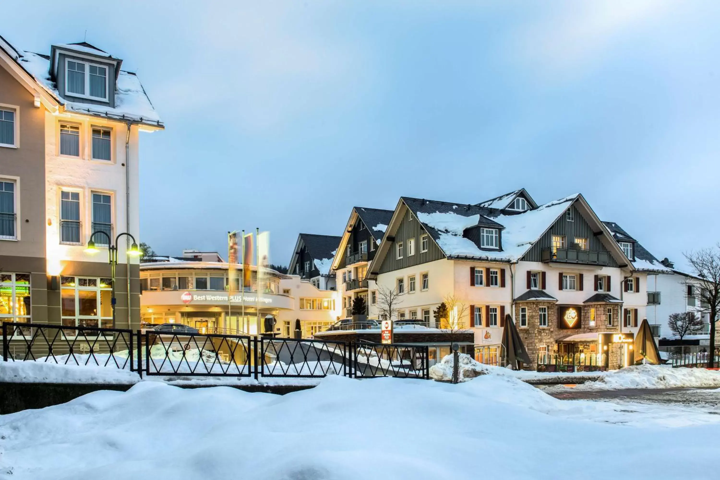 Property building, Winter in Best Western Plus Hotel Willingen