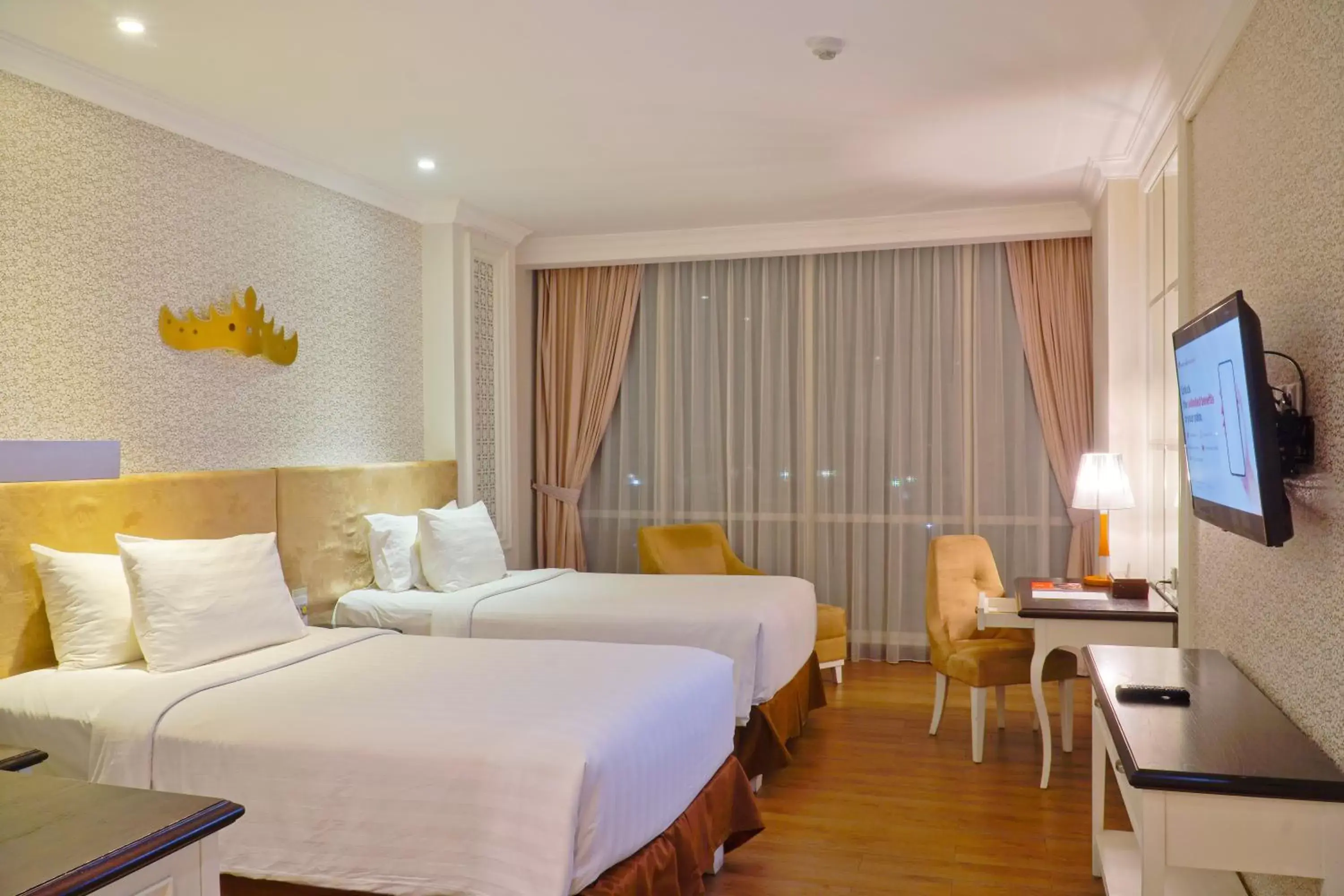 Bedroom, Bed in Swiss-Belhotel Lampung