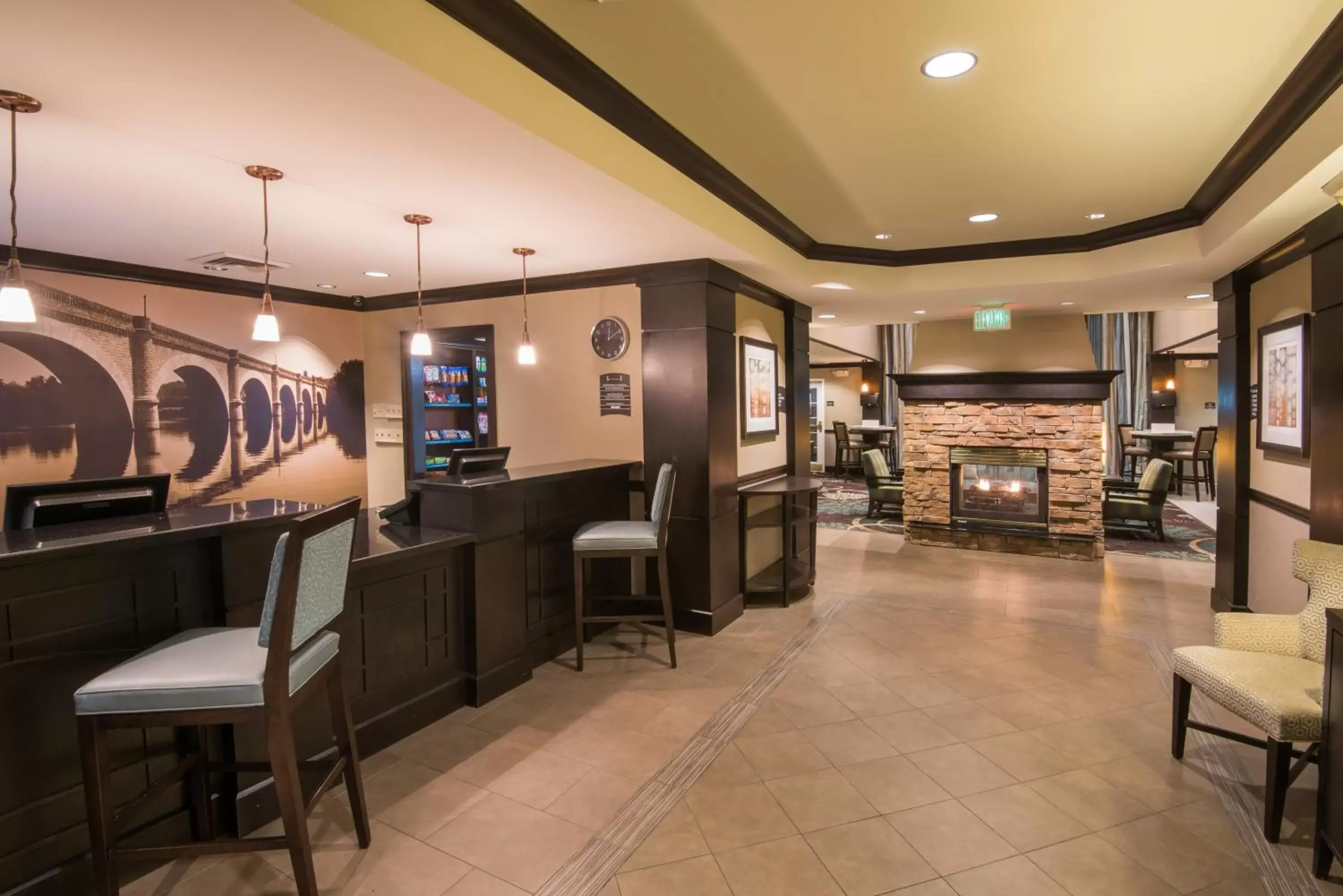 Lobby or reception, Lobby/Reception in Staybridge Suites Columbus-Airport, an IHG Hotel