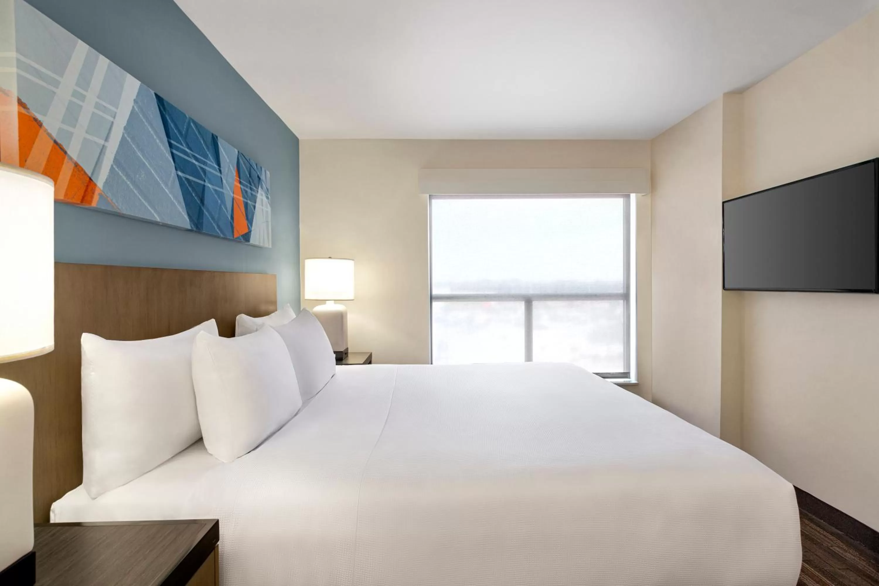 Bed in Hyatt House Bryan/College Station