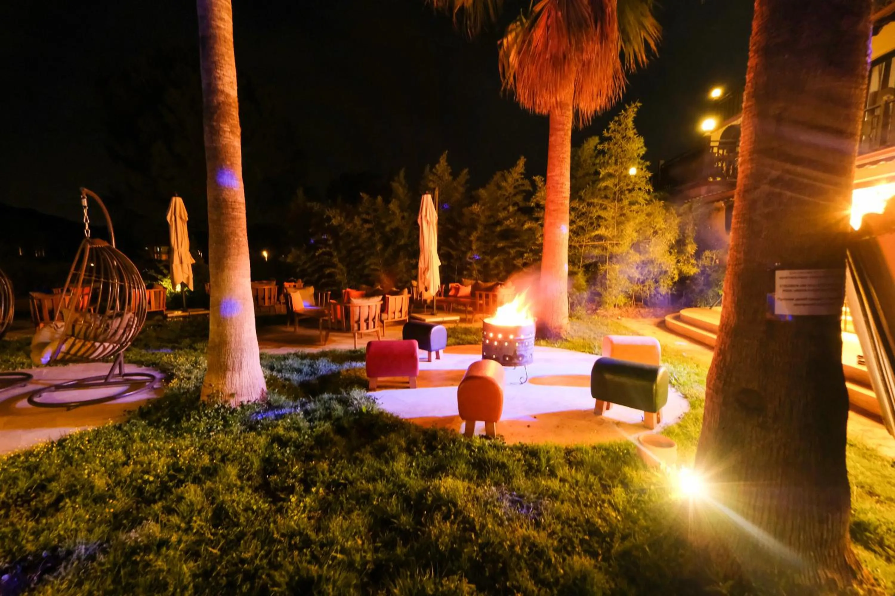 Seating area in Hotel Berke Ranch&Nature
