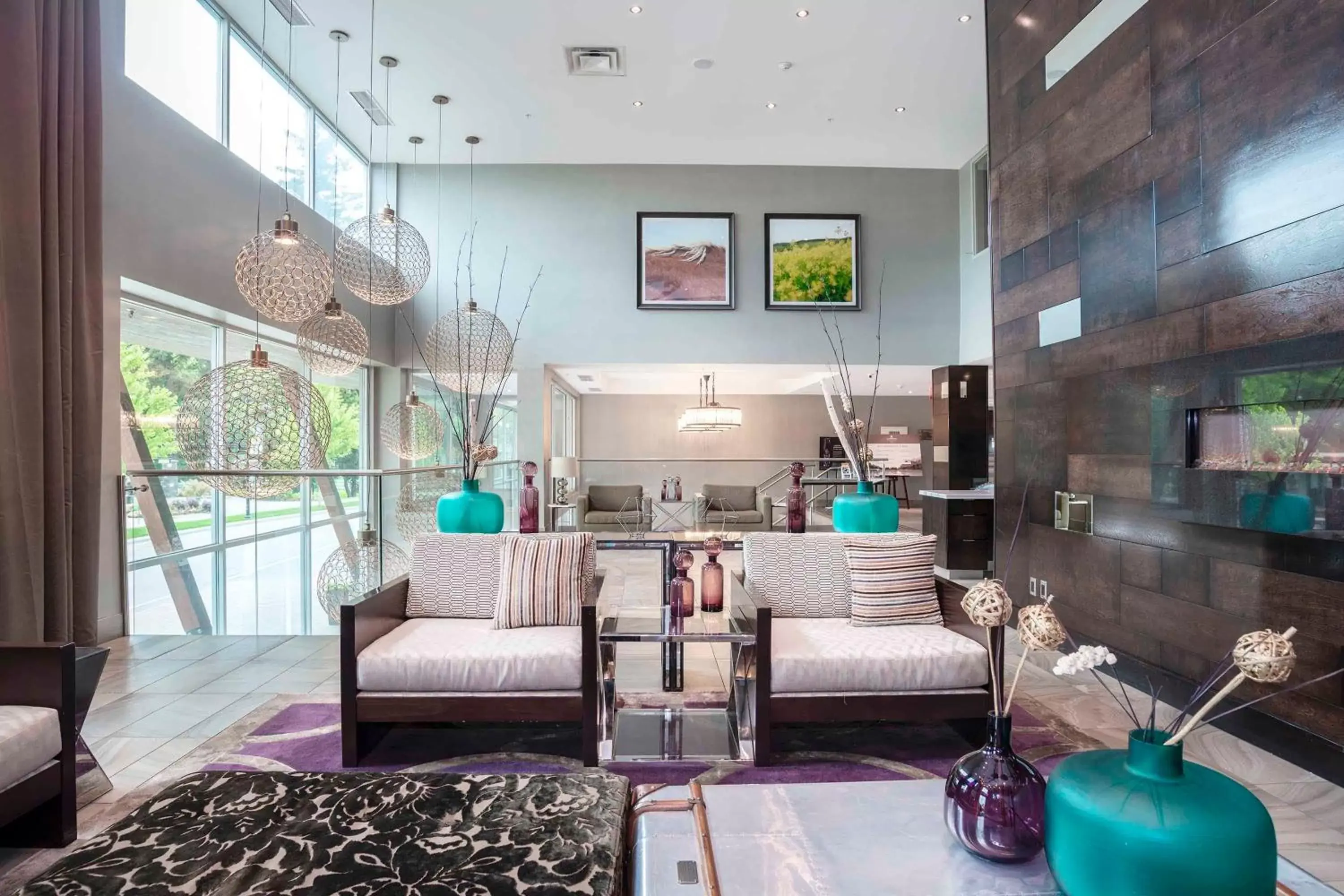 Lobby or reception in Sandman Signature Kamloops Hotel Lobby or reception in Sandman Signature Kamloops Hotel