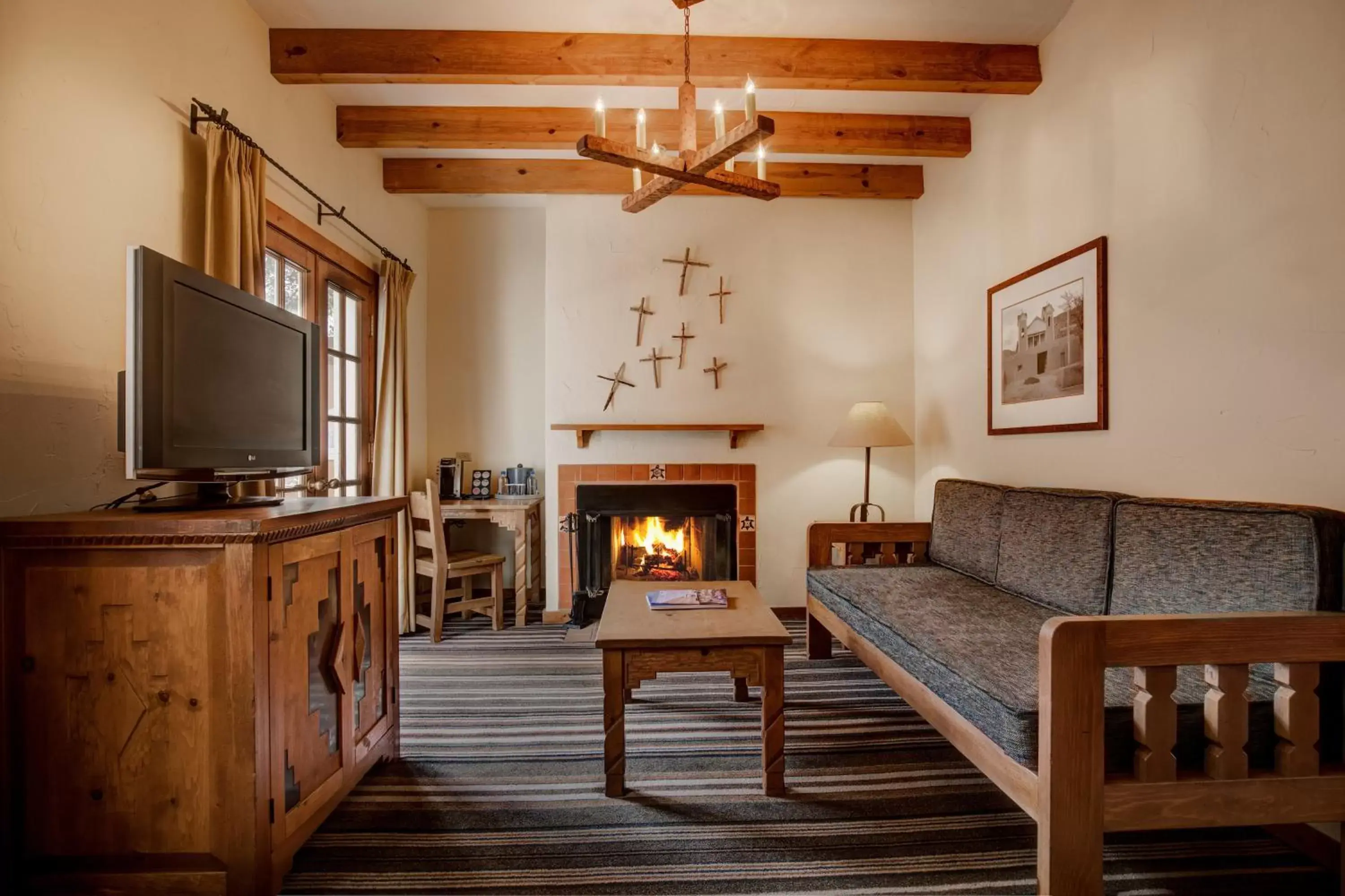 Deluxe King Suite with Balcony in Hotel Chimayo de Santa Fe Deluxe King Suite with Balcony in Hotel Chimayo de Santa Fe