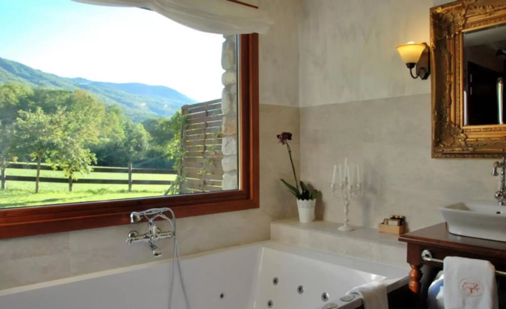 Hot Tub, Bathroom in Hotel Selba d'Ansils