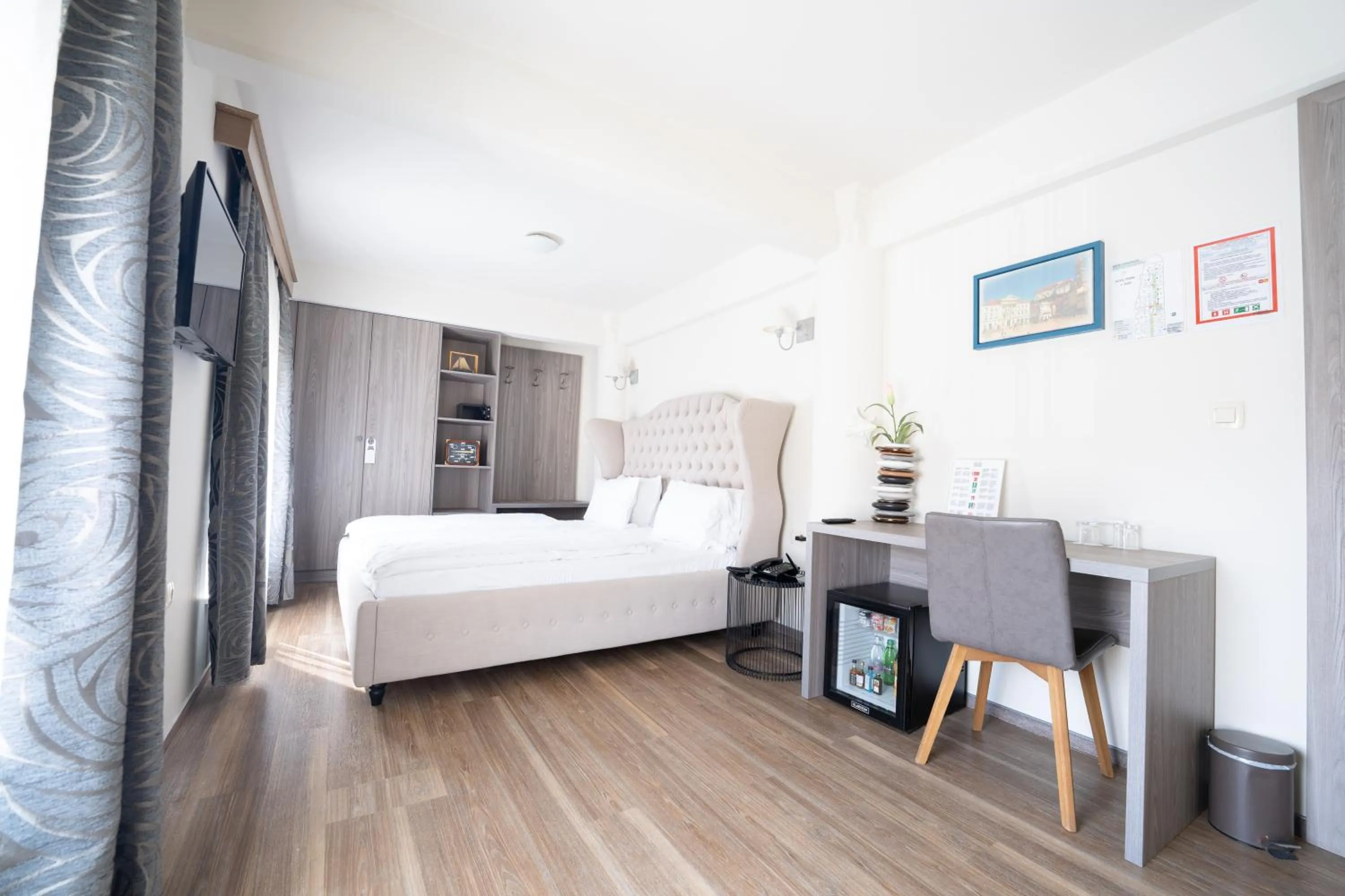 Bedroom, Bed in Hotel Piran