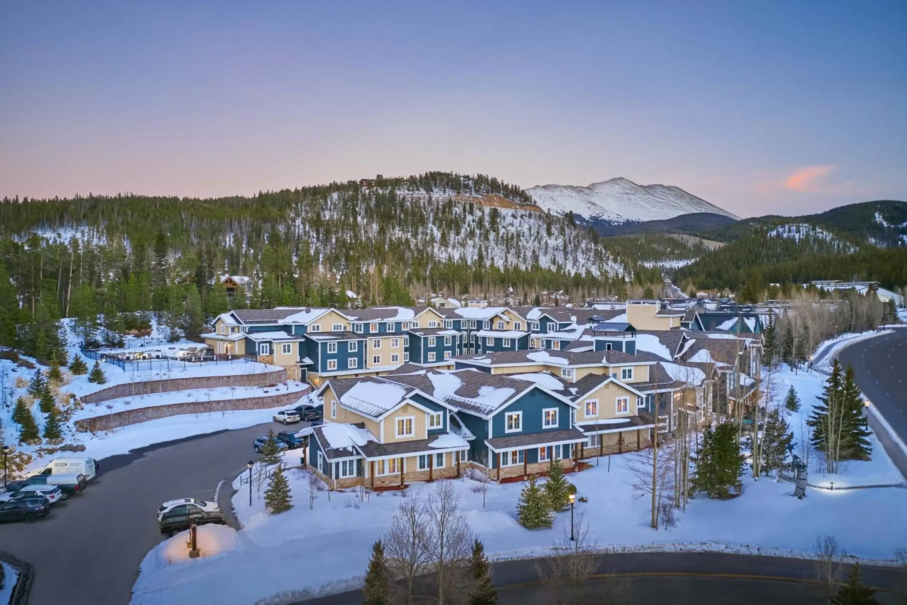 Property building, Winter in Residence Inn by Marriott Breckenridge