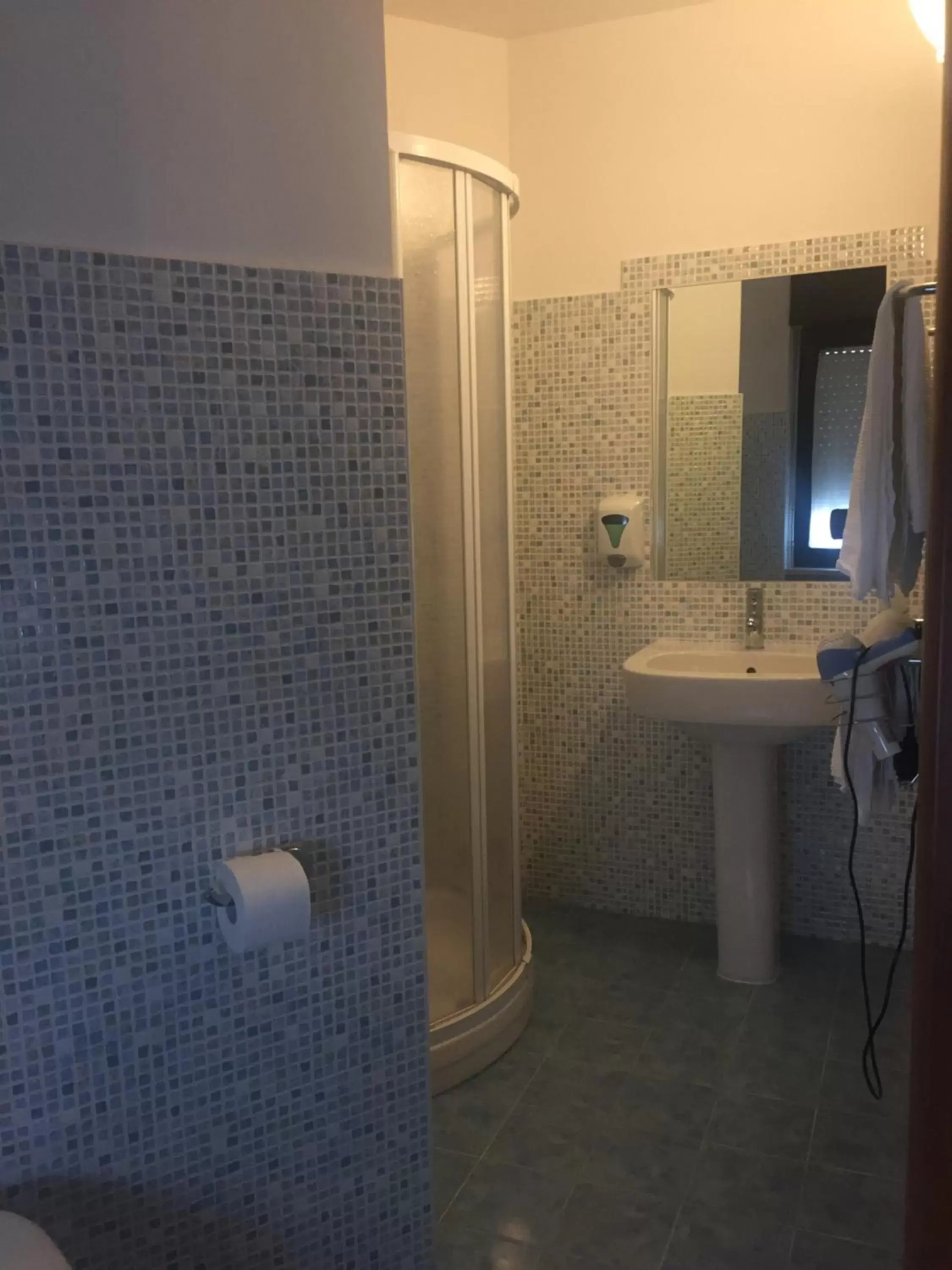 Shower, Bathroom in B&B Le Quercigliole