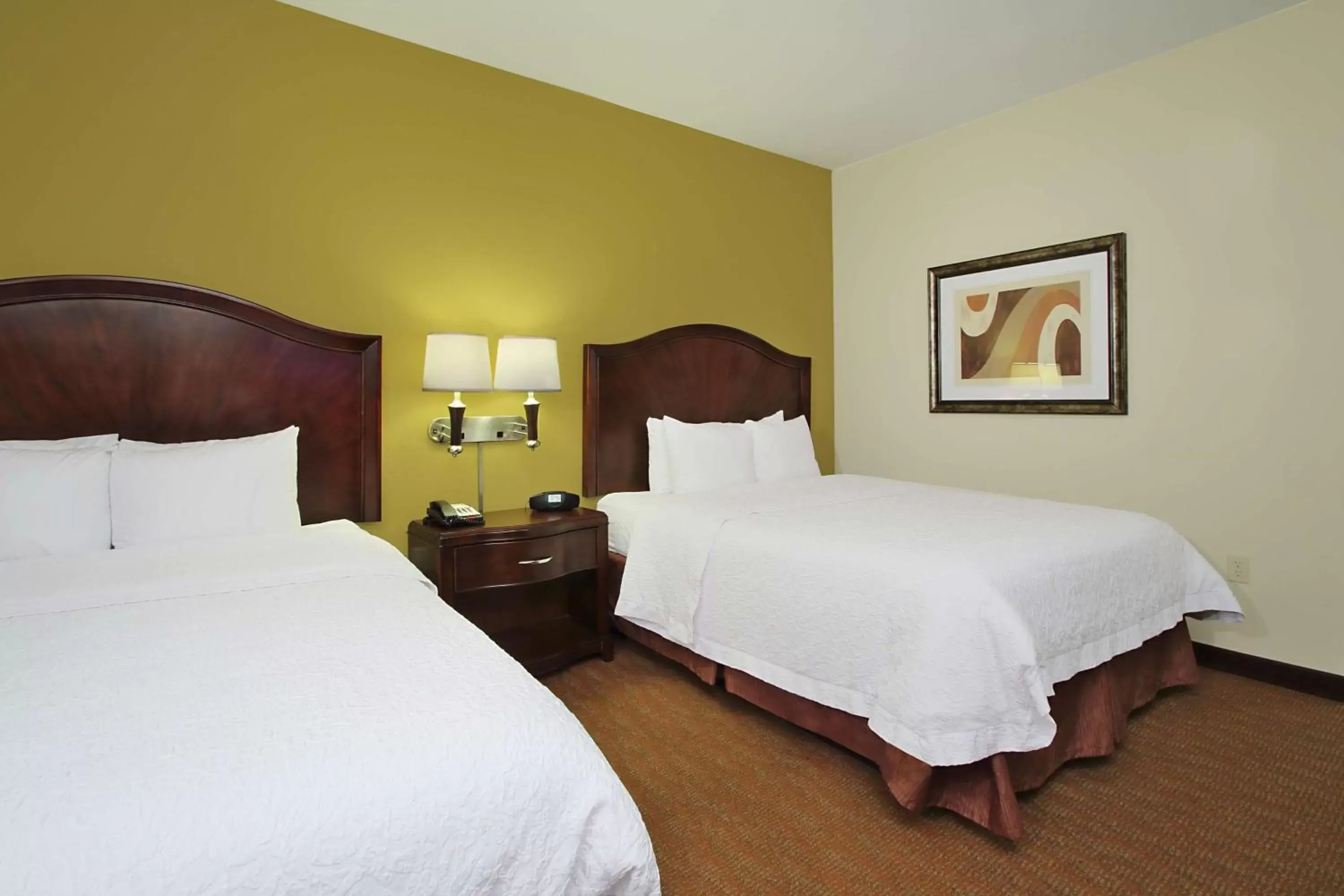 Bed in Hampton Inn & Suites Conroe I 45 North