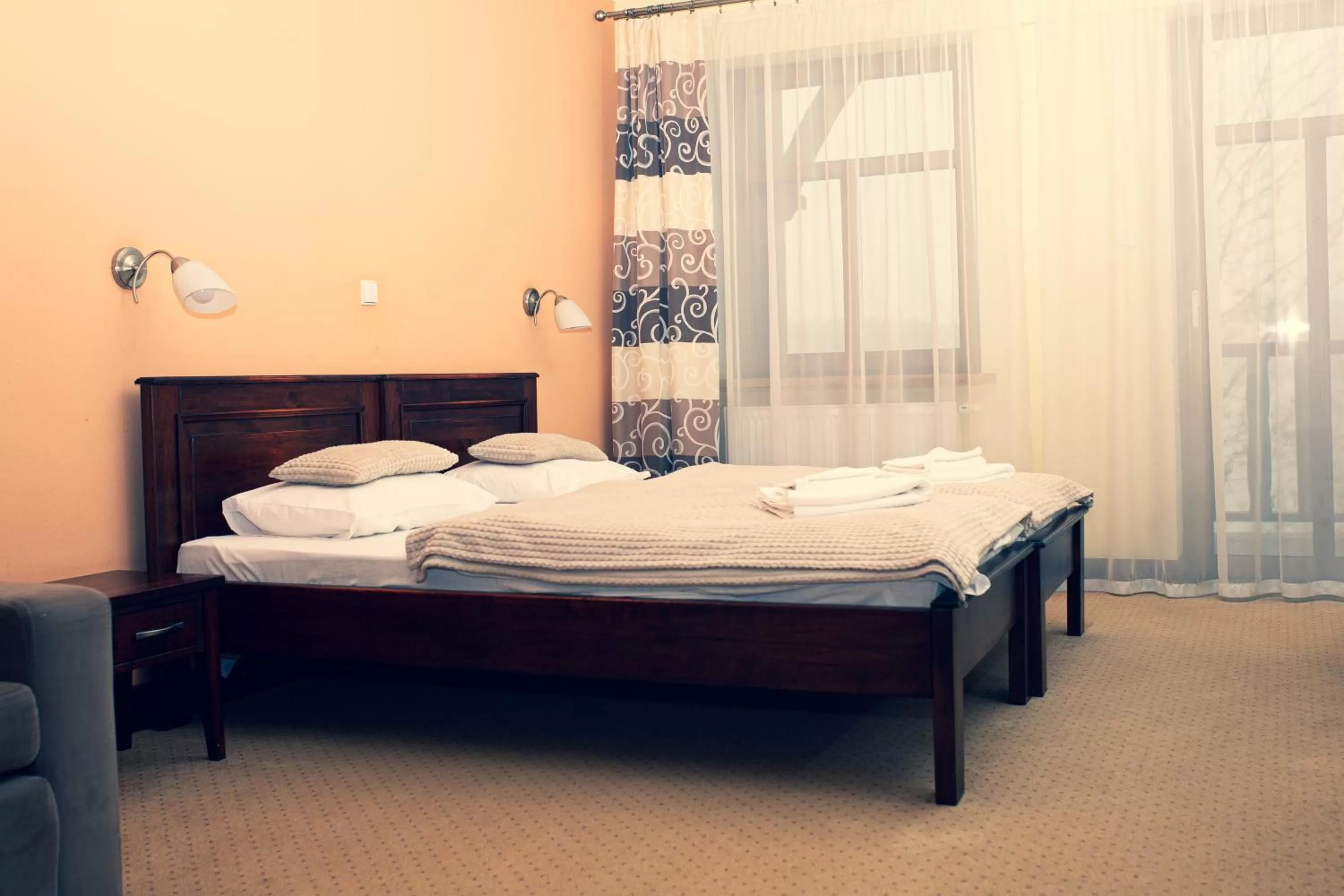 Bed in Gościniec Molo