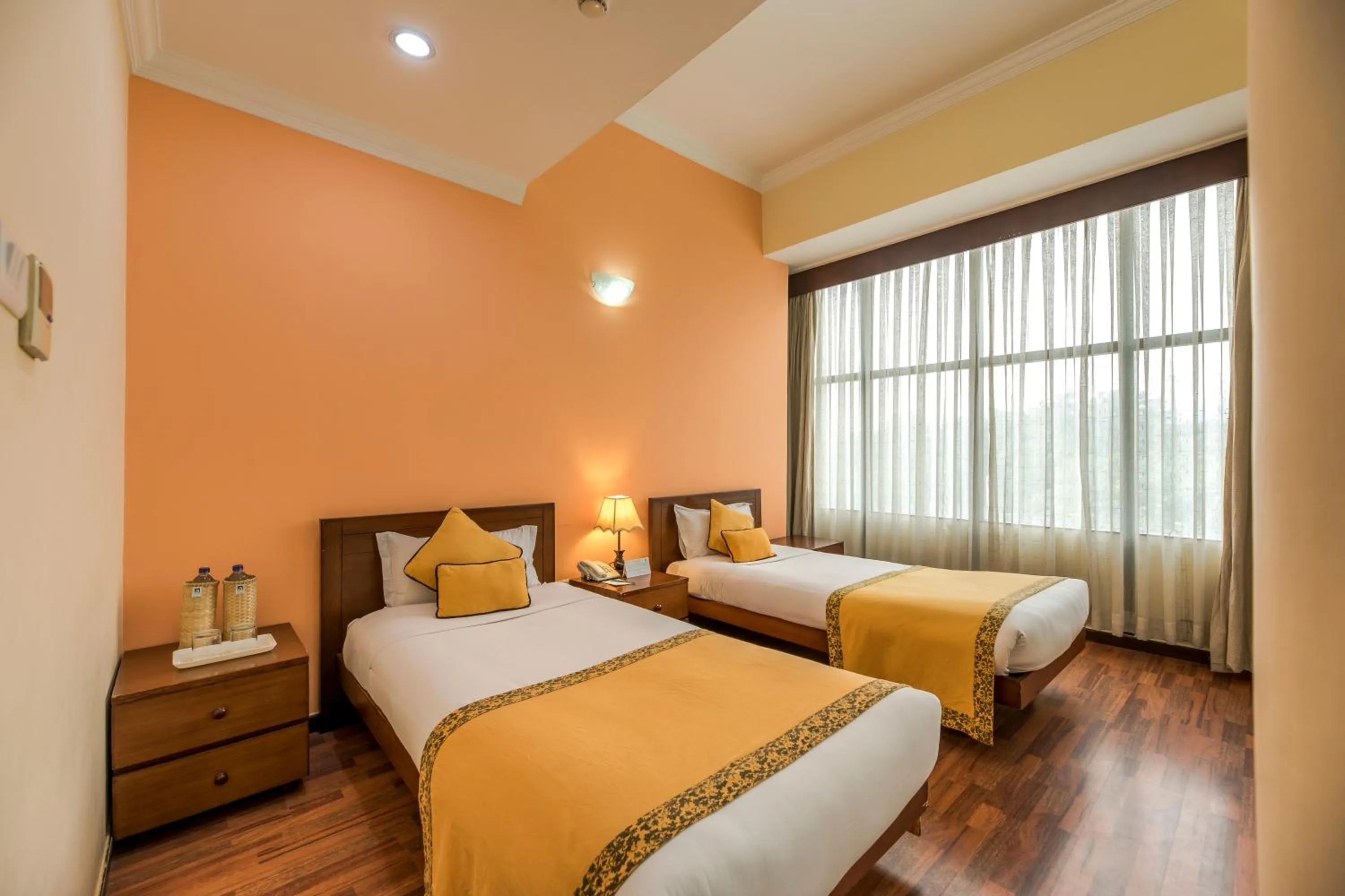 Bed in Airport Hotel