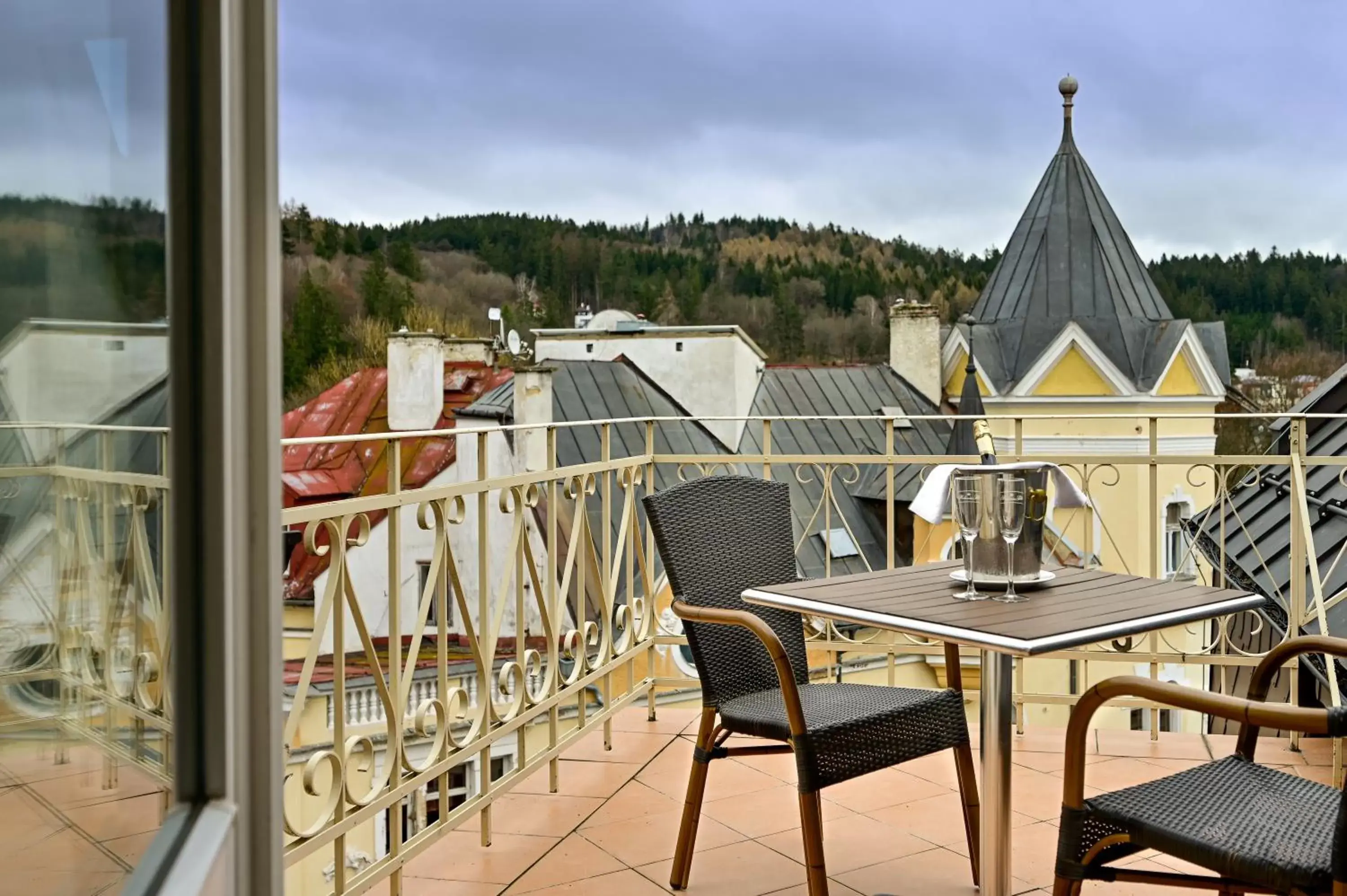 Balcony/Terrace in Hotel Continental